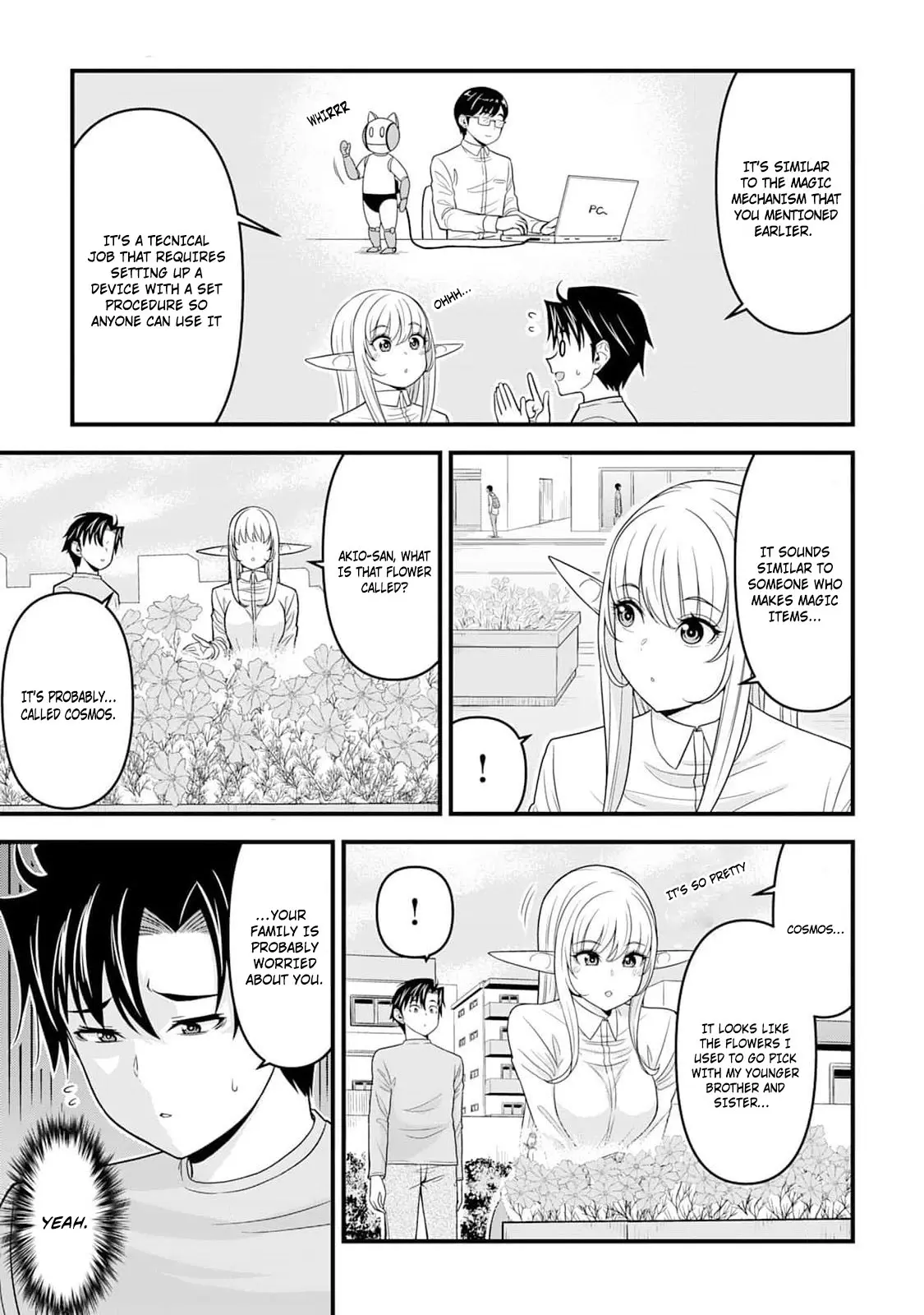 Isekai Kara Elf-San Ga Ochite Kita No Desu Ga!? - Chapter 3