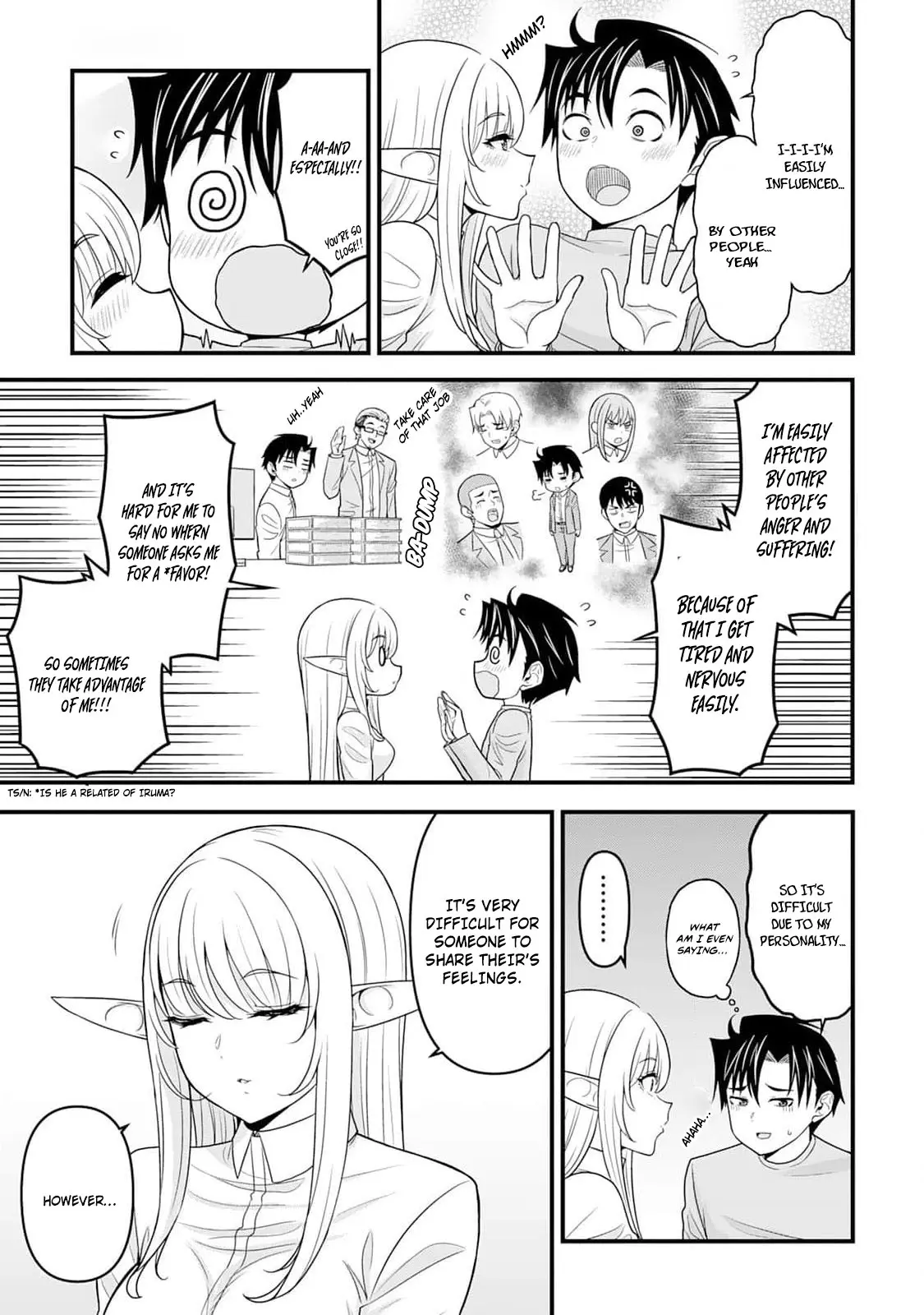 Isekai Kara Elf-San Ga Ochite Kita No Desu Ga!? - Chapter 3