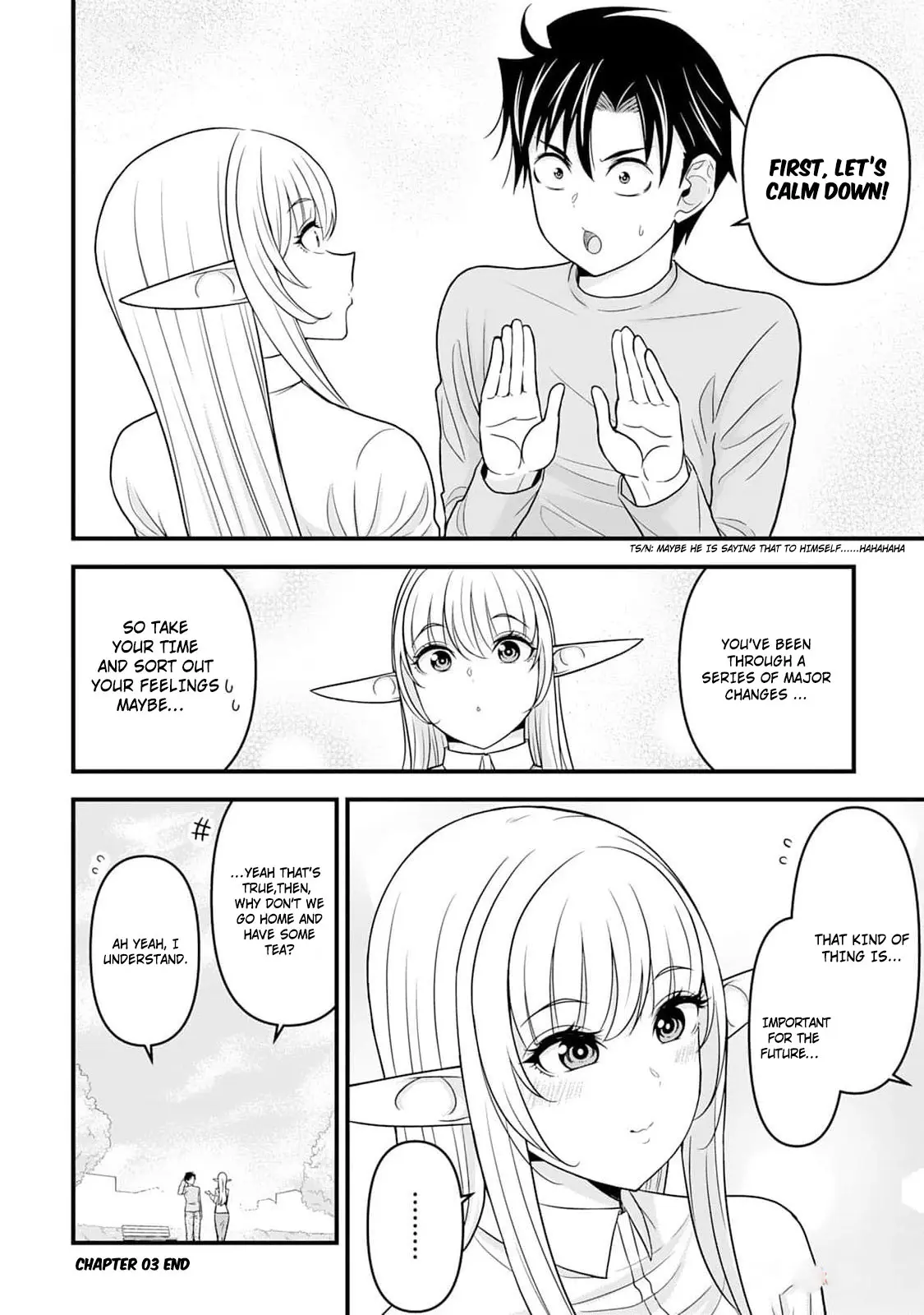 Isekai Kara Elf-San Ga Ochite Kita No Desu Ga!? - Chapter 3