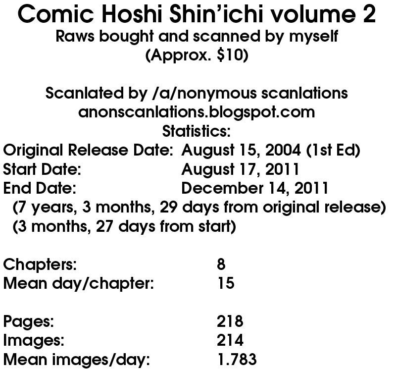 Comic Hoshi Shinichi - Vol.2 Chapter 18 : Wonderful Life