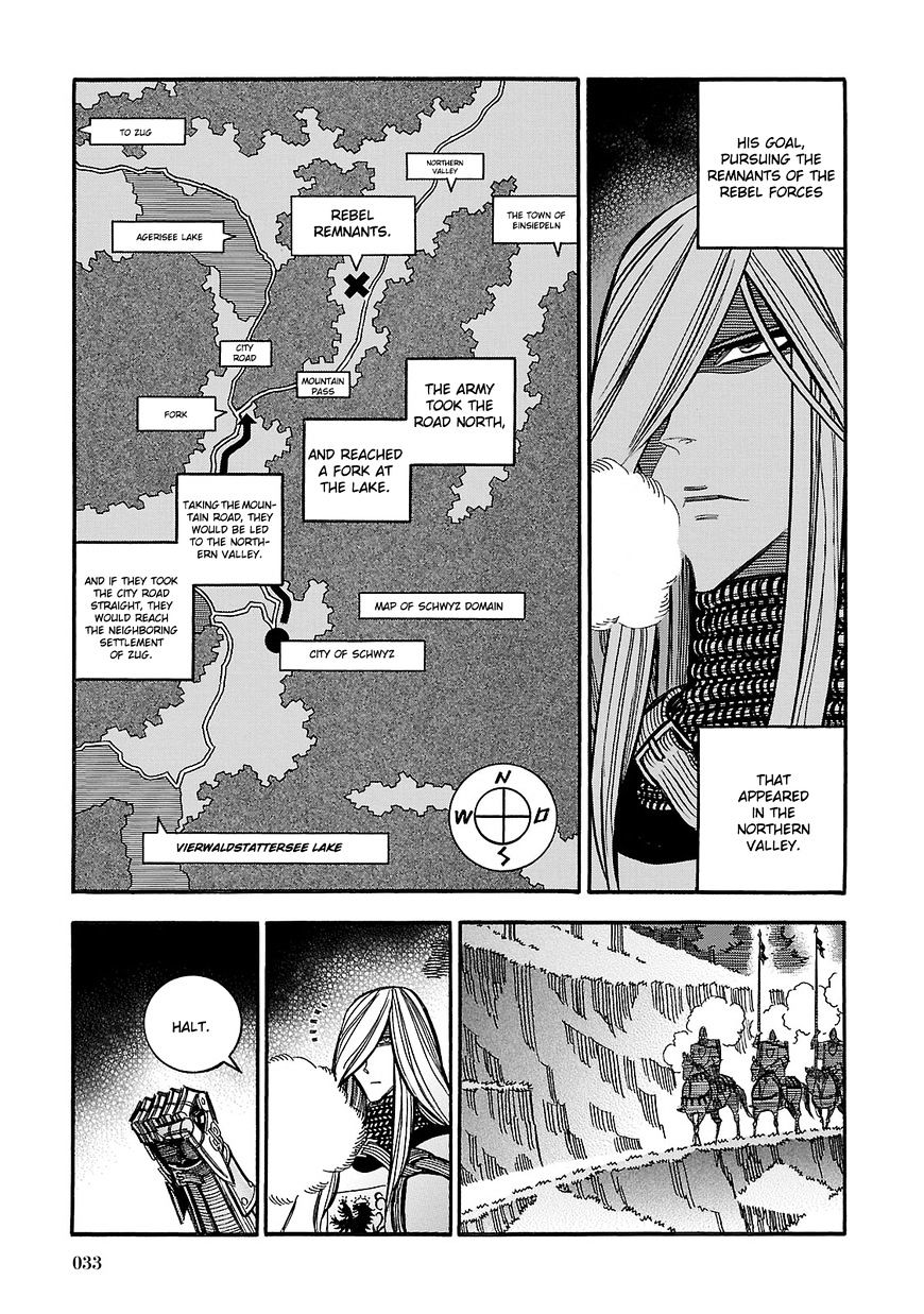 Ookami No Kuchi: Wolfsmund - Chapter 31 : The Battle Of Morgarten Part 2