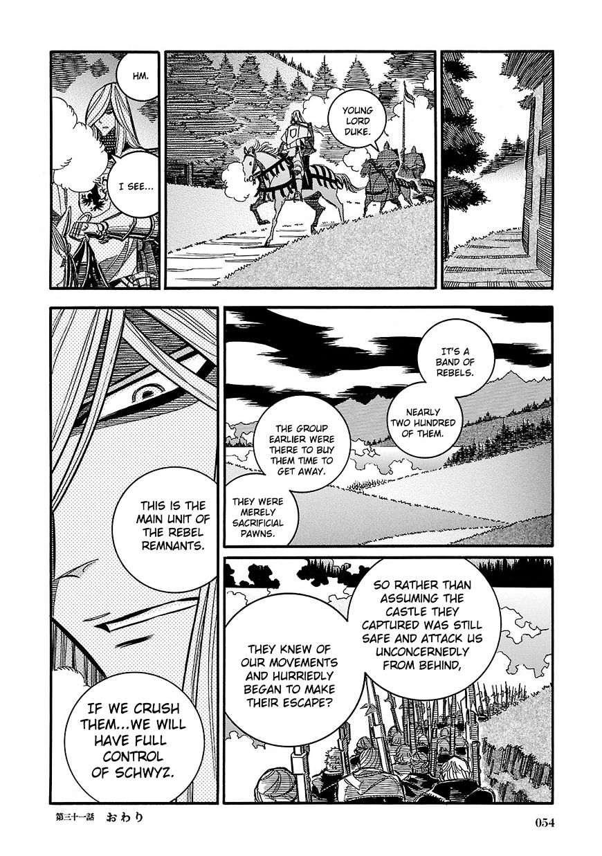 Ookami No Kuchi: Wolfsmund - Chapter 31 : The Battle Of Morgarten Part 2