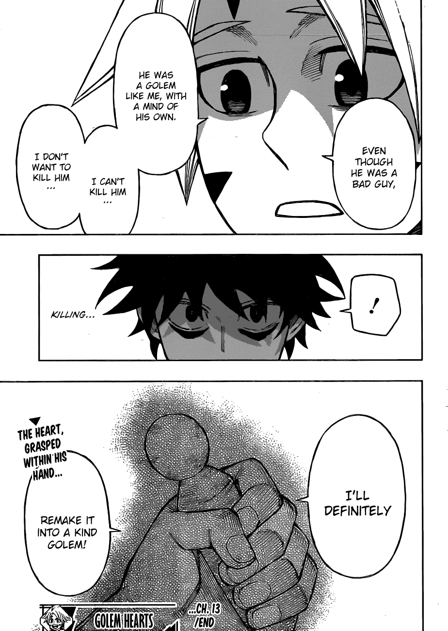 Golem Hearts - Chapter 13