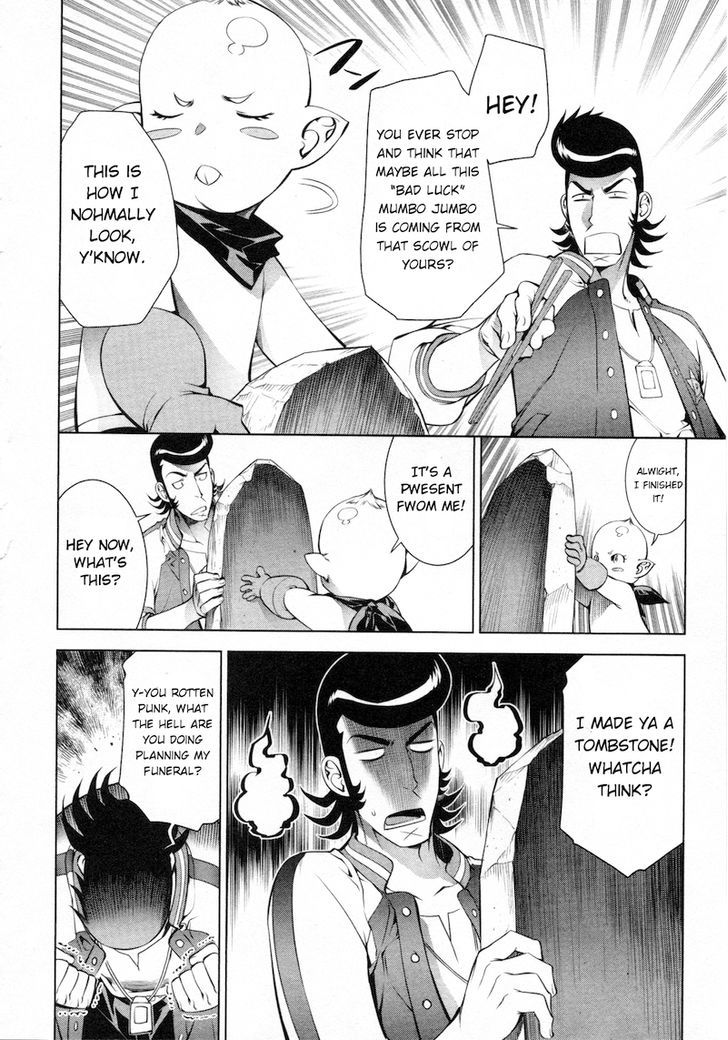 Space Dandy - Vol.1 Chapter 2 : Misfortune Favors The Bold, Baby!