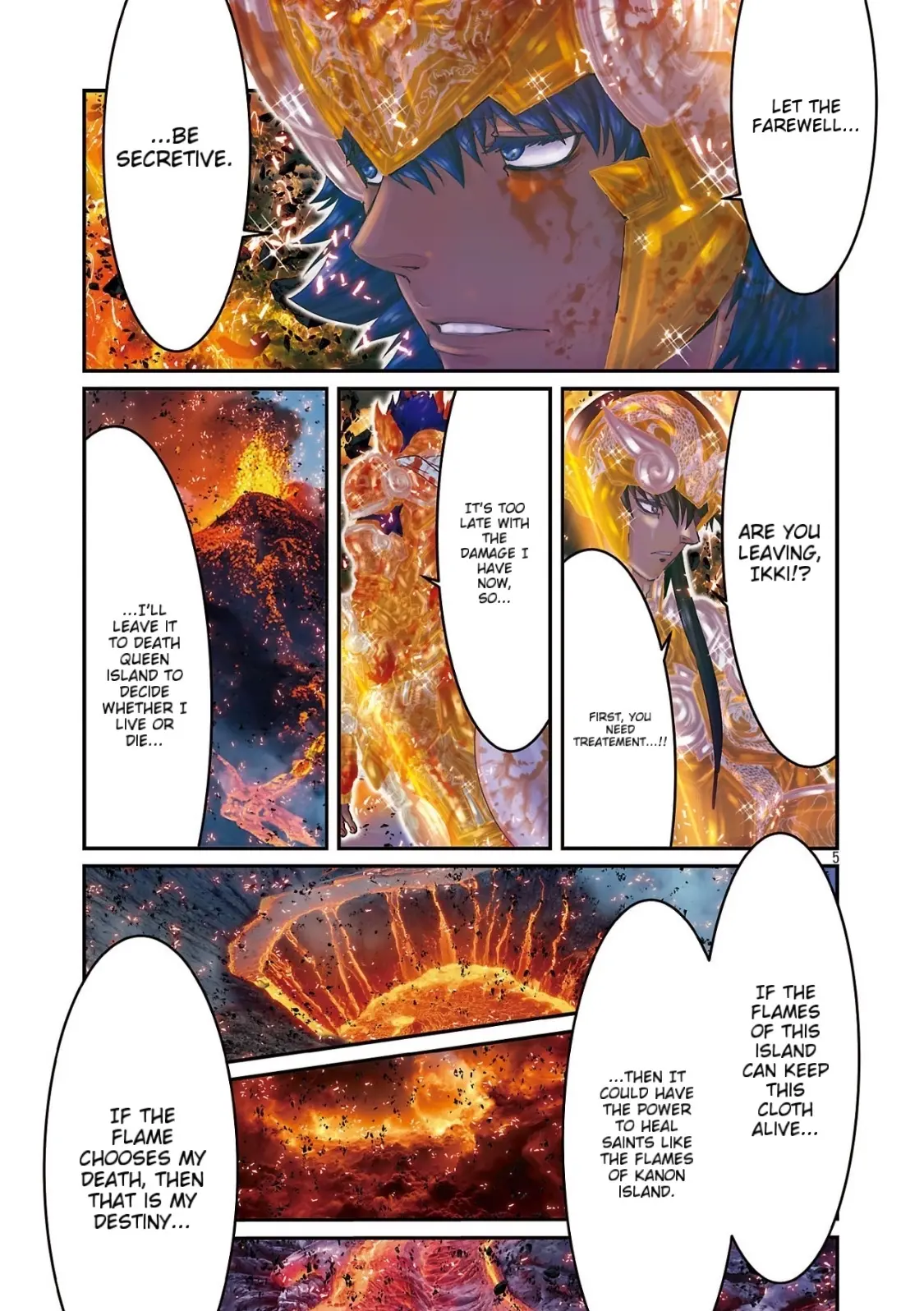 Saint Seiya - Episode G Requiem - Vol.7 Chapter 48: Destiny Of The Phoenix