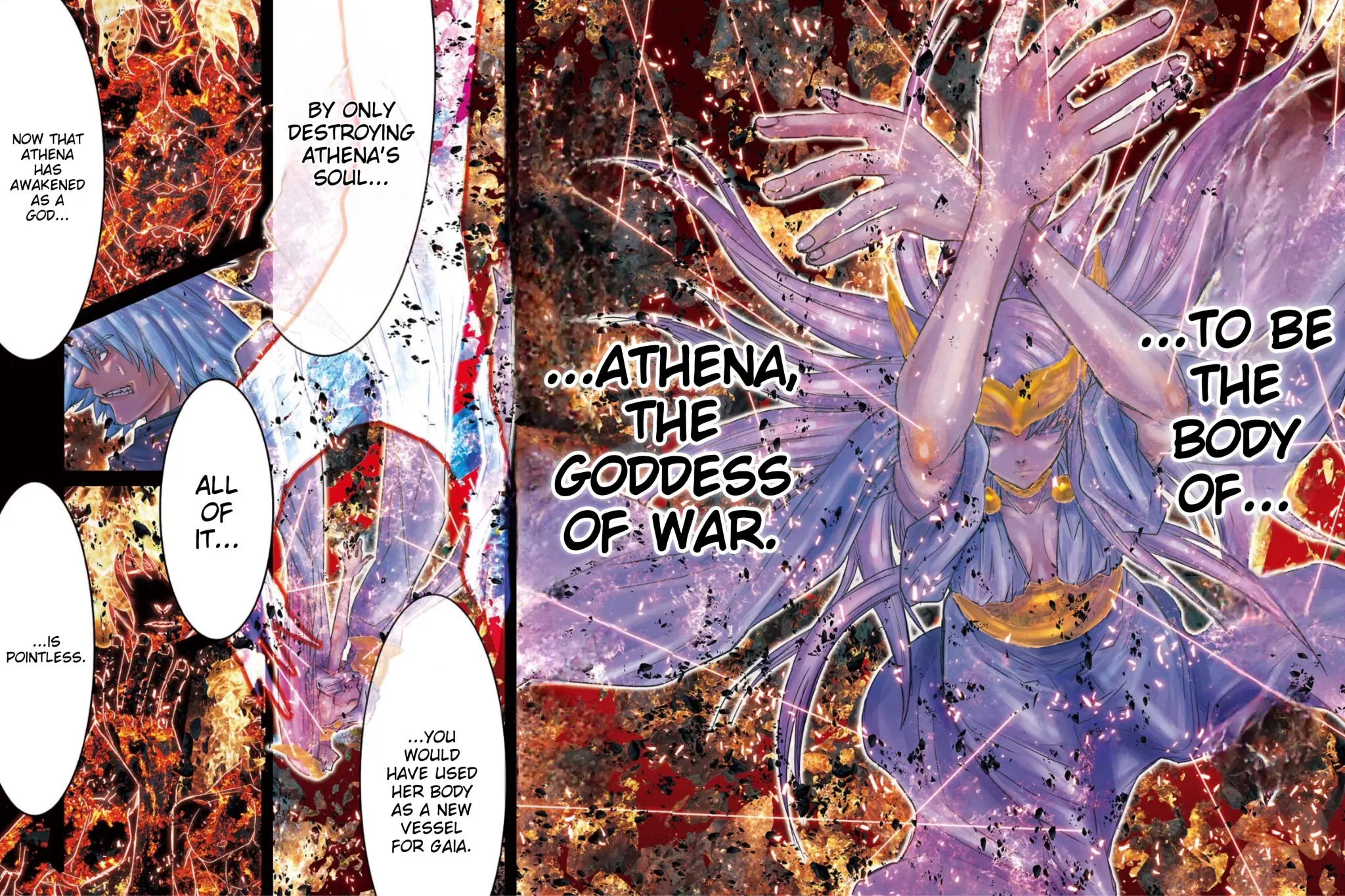 Saint Seiya - Episode G Requiem - Vol.7 Chapter 49: The Advent Of The Earth Mother Goddess