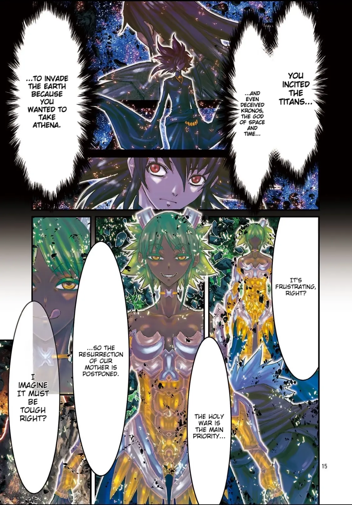 Saint Seiya - Episode G Requiem - Vol.7 Chapter 49: The Advent Of The Earth Mother Goddess