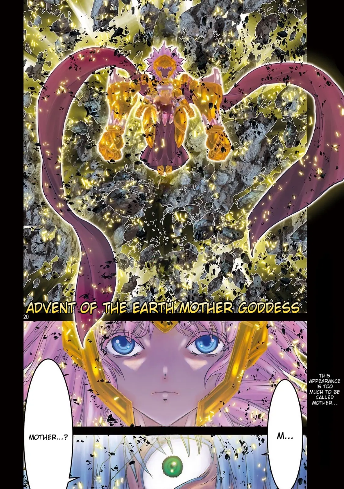 Saint Seiya - Episode G Requiem - Vol.7 Chapter 49: The Advent Of The Earth Mother Goddess