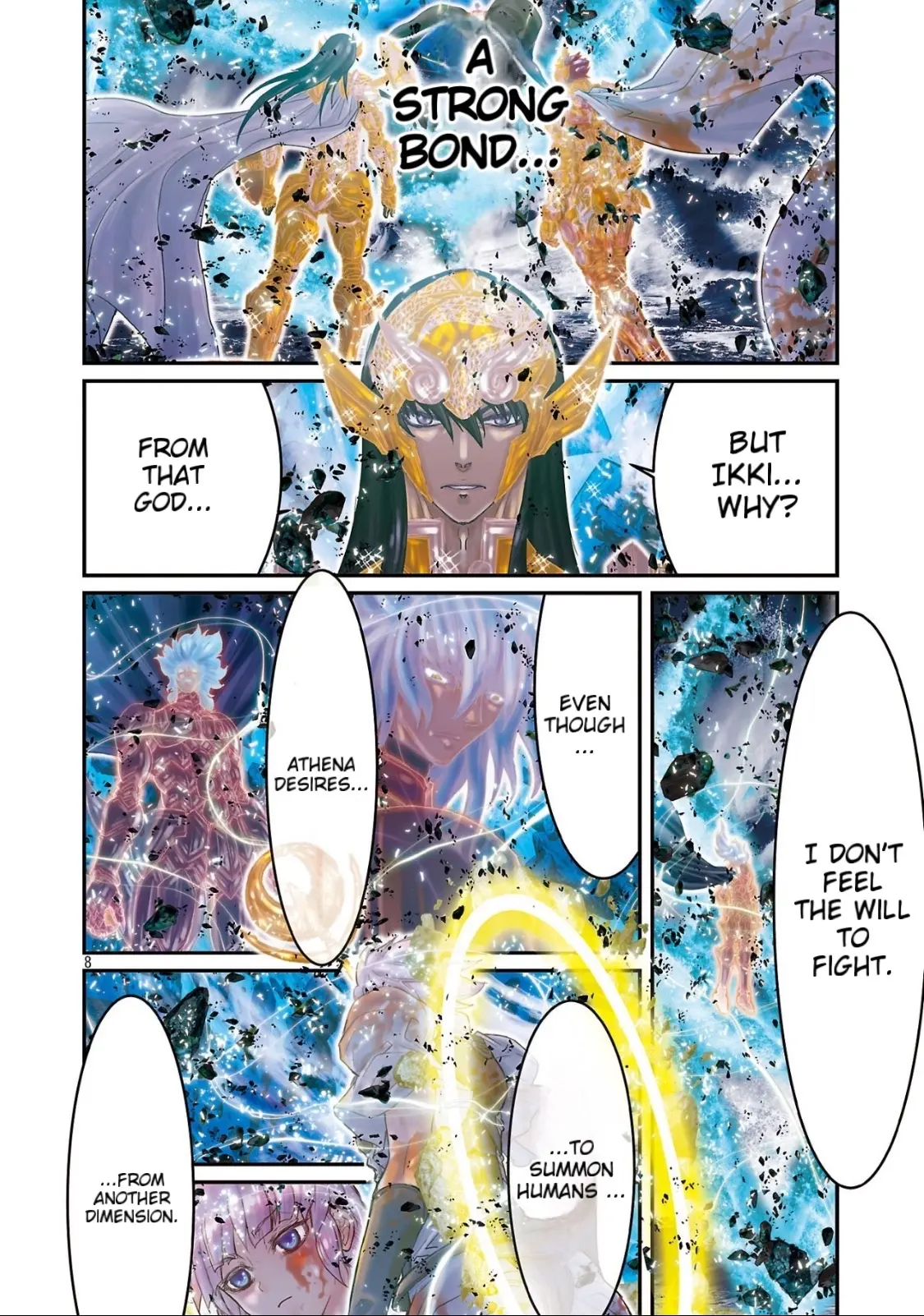 Saint Seiya - Episode G Requiem - Vol.7 Chapter 47: Steel Bond