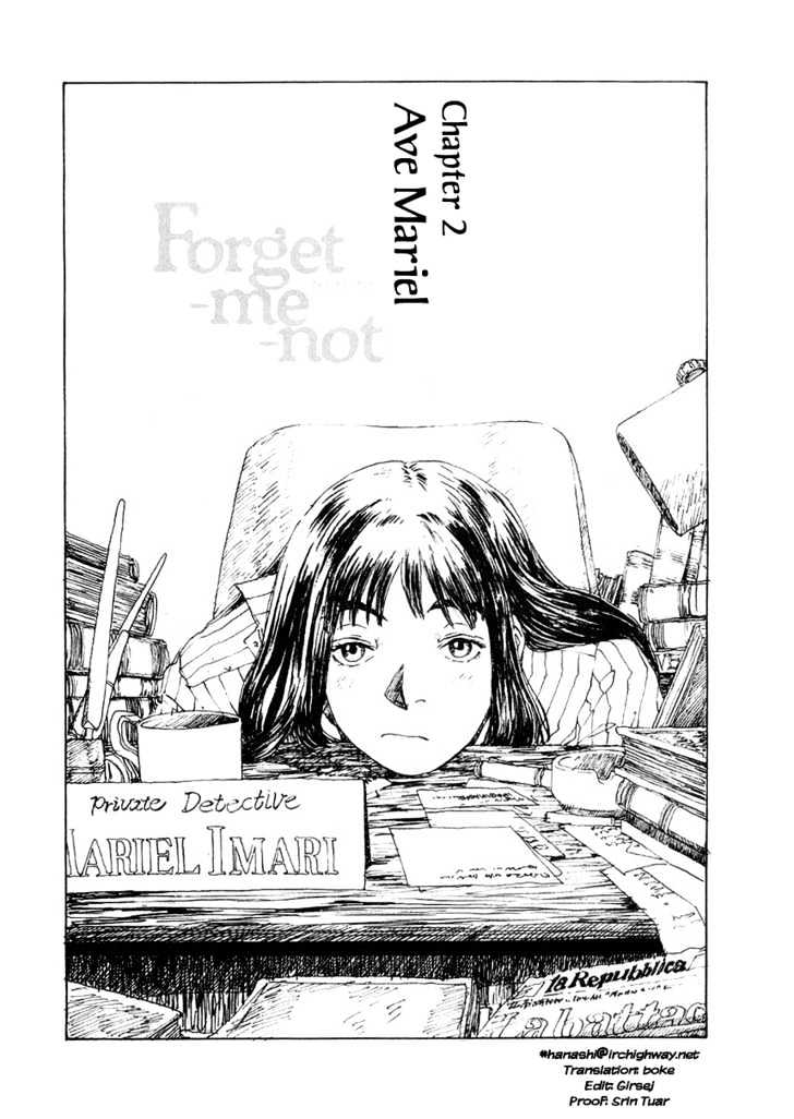 Forget-Me-Not - Vol.1 Chapter 2 : Ave Mariel