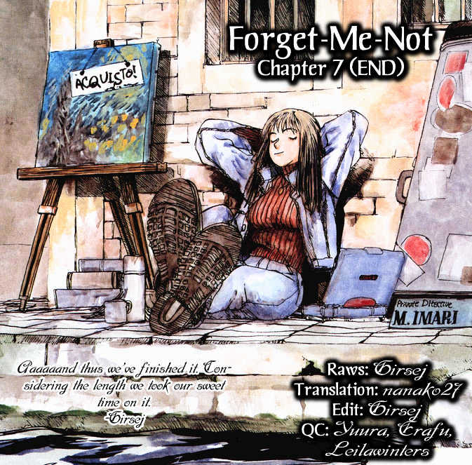 Forget-Me-Not - Vol.1 Chapter 7 : My Secret Flower