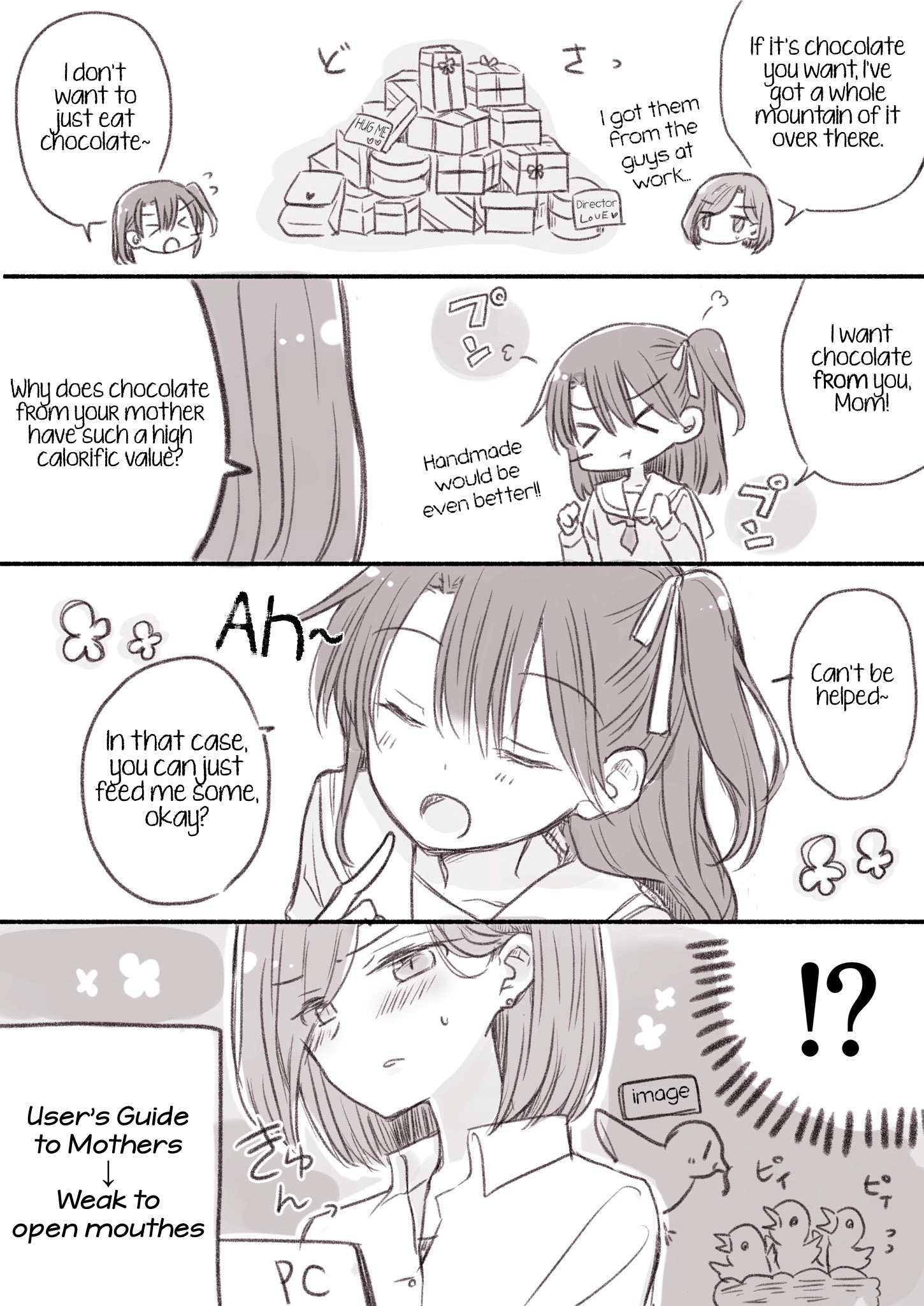 Yuri-Drill - Vol.4 Chapter 17.5: ◯◯ Yuri: Mother X Daughter X Valentine By Taiyaki