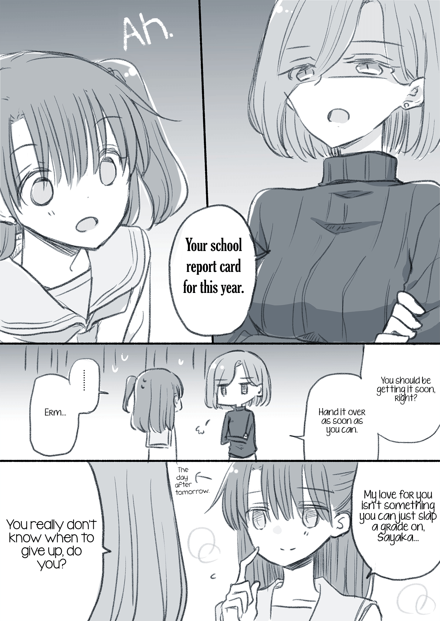 Yuri-Drill - Vol.4 Chapter 17.6: ◯◯ Yuri: Mother X Daughter X White Day By Taiyaki