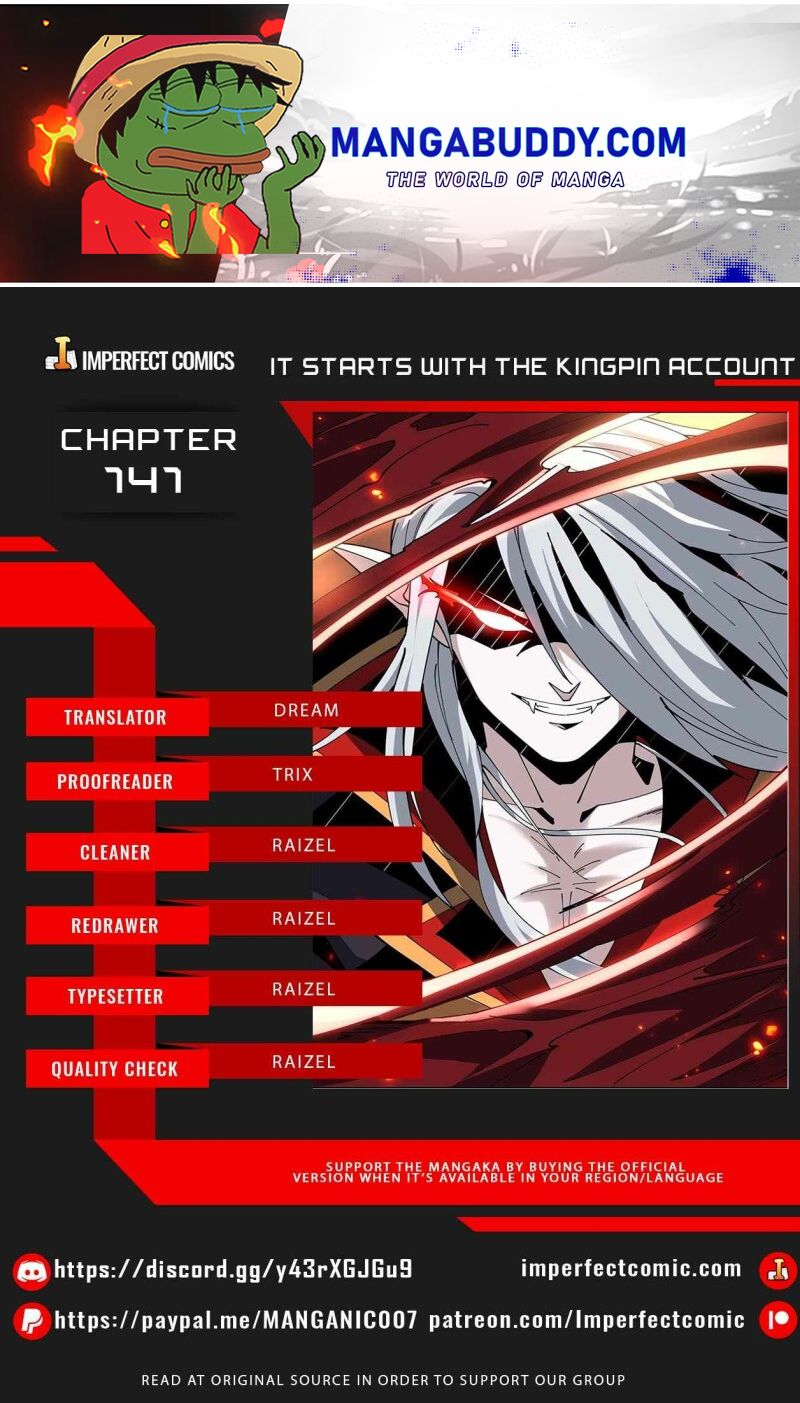 It Starts With A Kingpin Account - Chapter 141