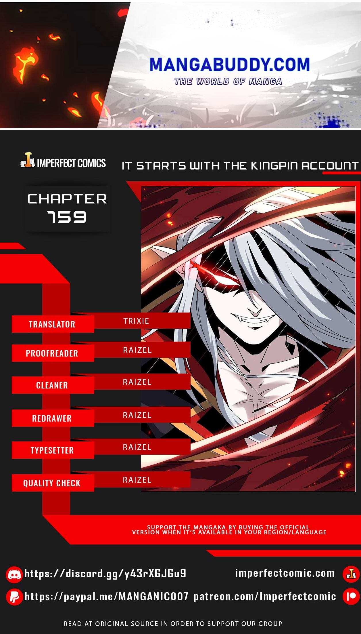 It Starts With A Kingpin Account - Chapter 159