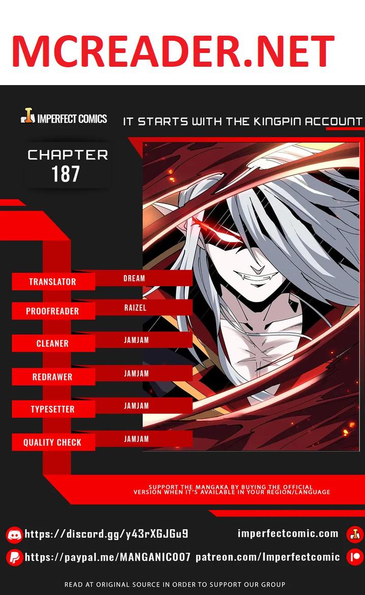 It Starts With A Kingpin Account - Chapter 187