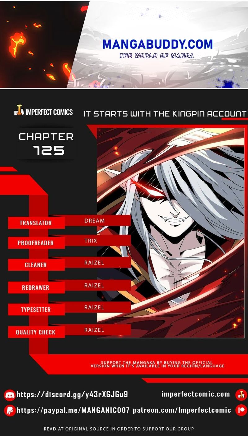 It Starts With A Kingpin Account - Chapter 125