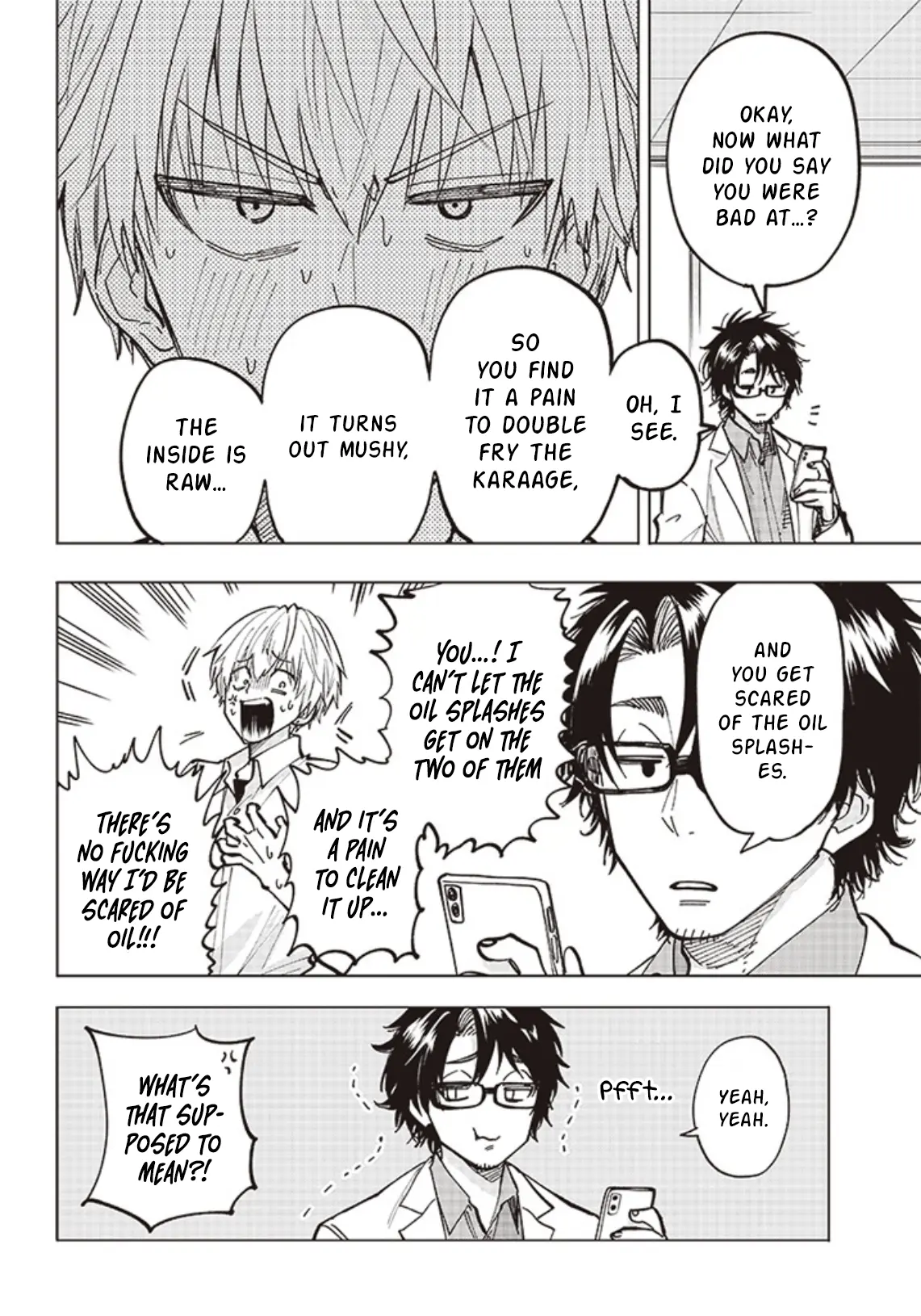 Yankee-Kun To Kagaku Gohan - Vol.1 Chapter 2: 2Nd Period: Karaage Fried From Cold Oil