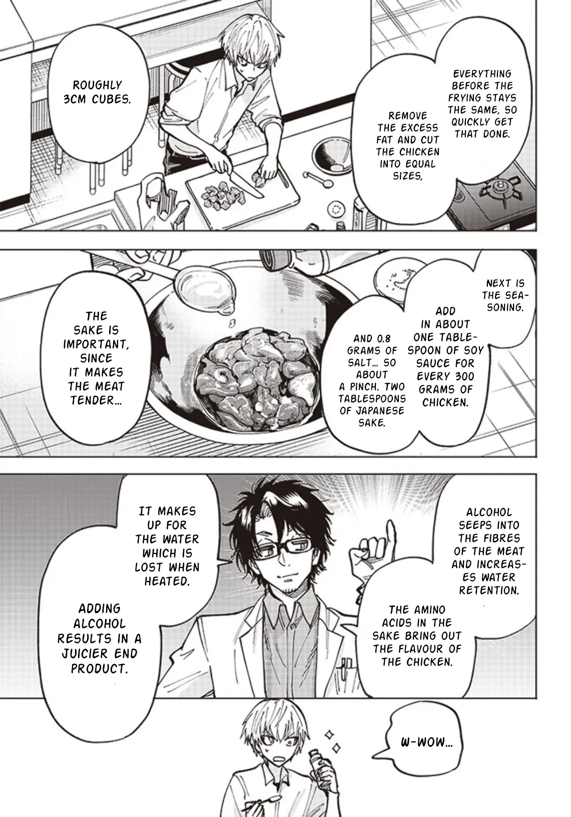 Yankee-Kun To Kagaku Gohan - Vol.1 Chapter 2: 2Nd Period: Karaage Fried From Cold Oil