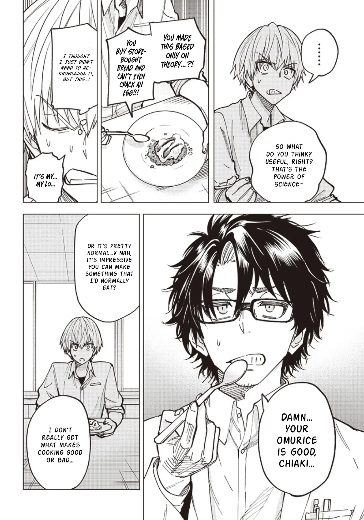 Yankee-Kun To Kagaku Gohan - Vol.1 Chapter 1: 1St Frame - Omurice Made In Hot Water