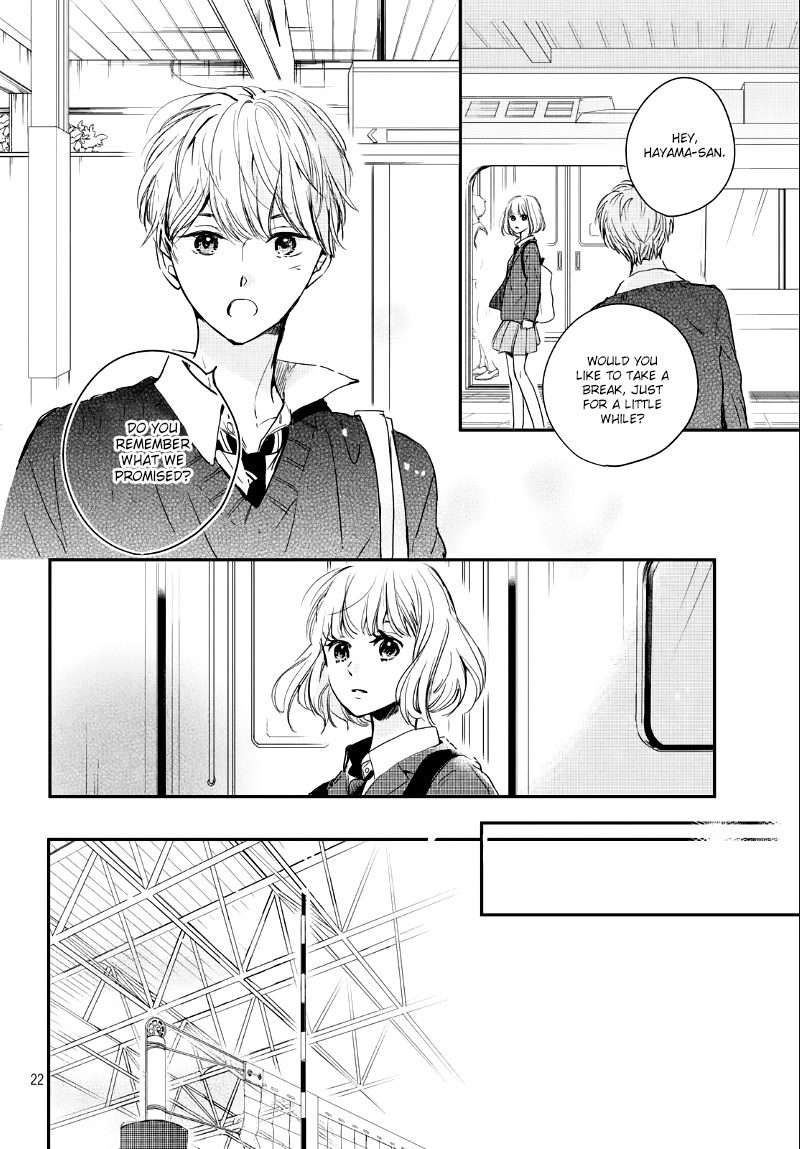 Houkago, Koishita - Vol.6 Chapter 22: "I'm Serious"