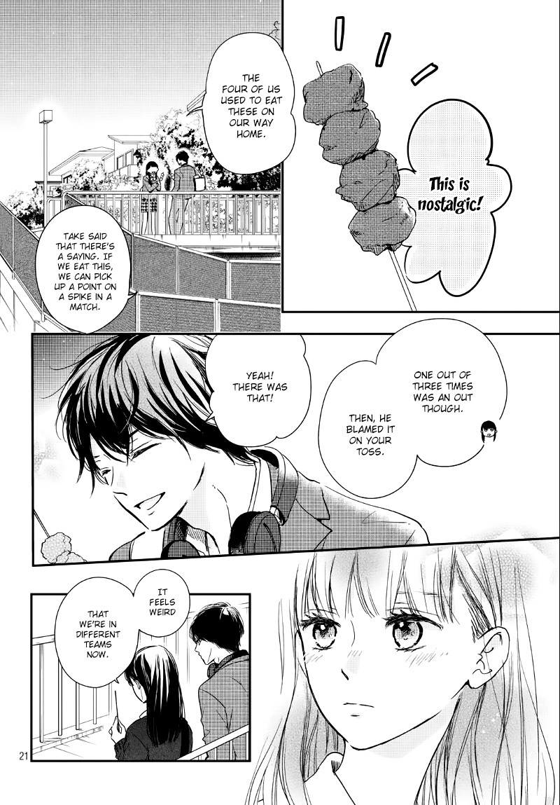 Houkago, Koishita - Vol.6 Chapter 24: The Day Before The Match