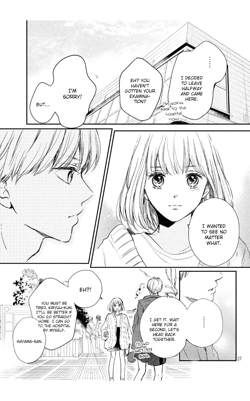 Houkago, Koishita - Vol.7 Chapter 28: I Will Not Hesitate Anymore