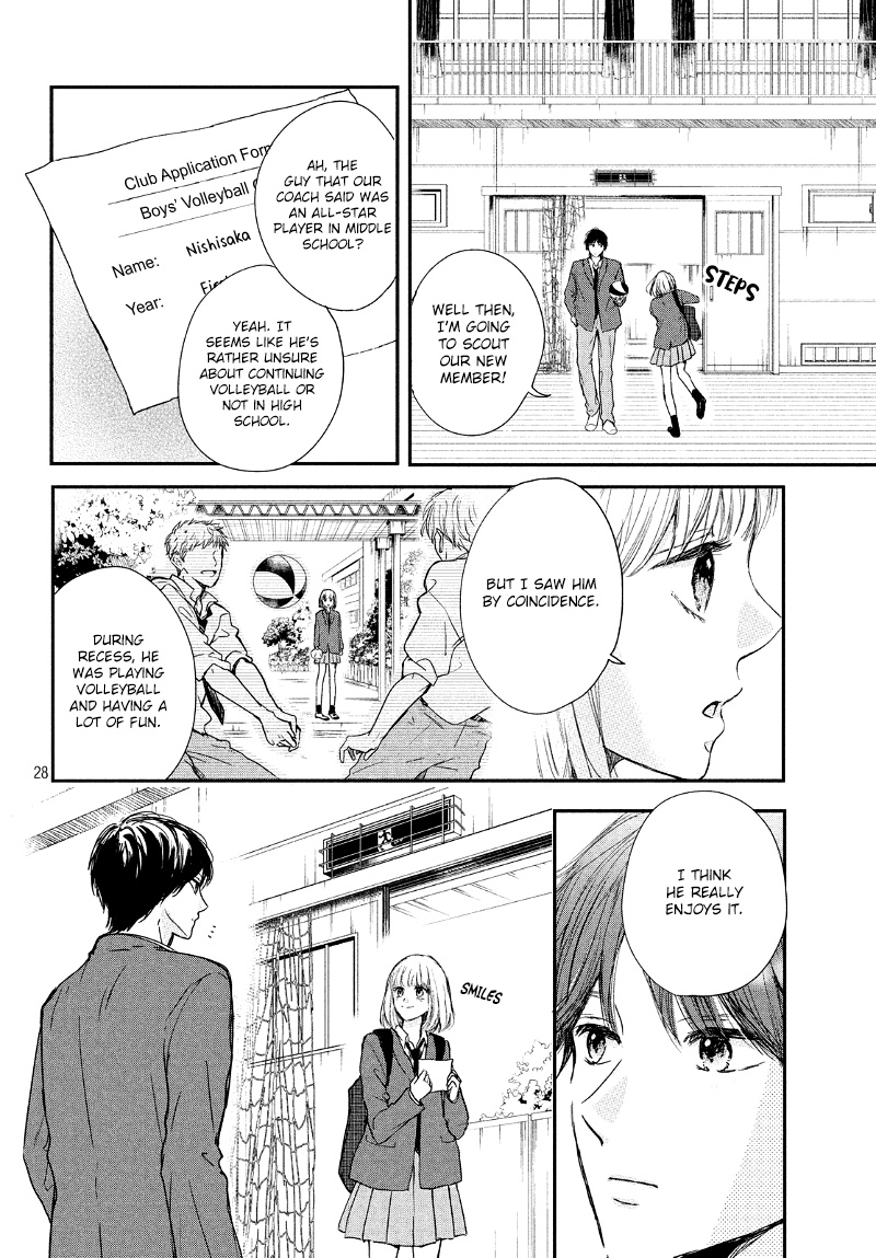 Houkago, Koishita - Vol.8 Chapter 32: The Beginning Of A Blue Spring