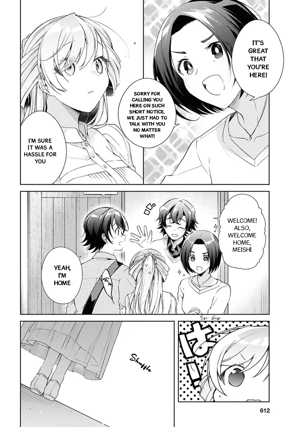 Isshiki-San Wa Koi Wo Shiritai. - Vol.7 Chapter 39: Isshiki Rinna Is Nervous.