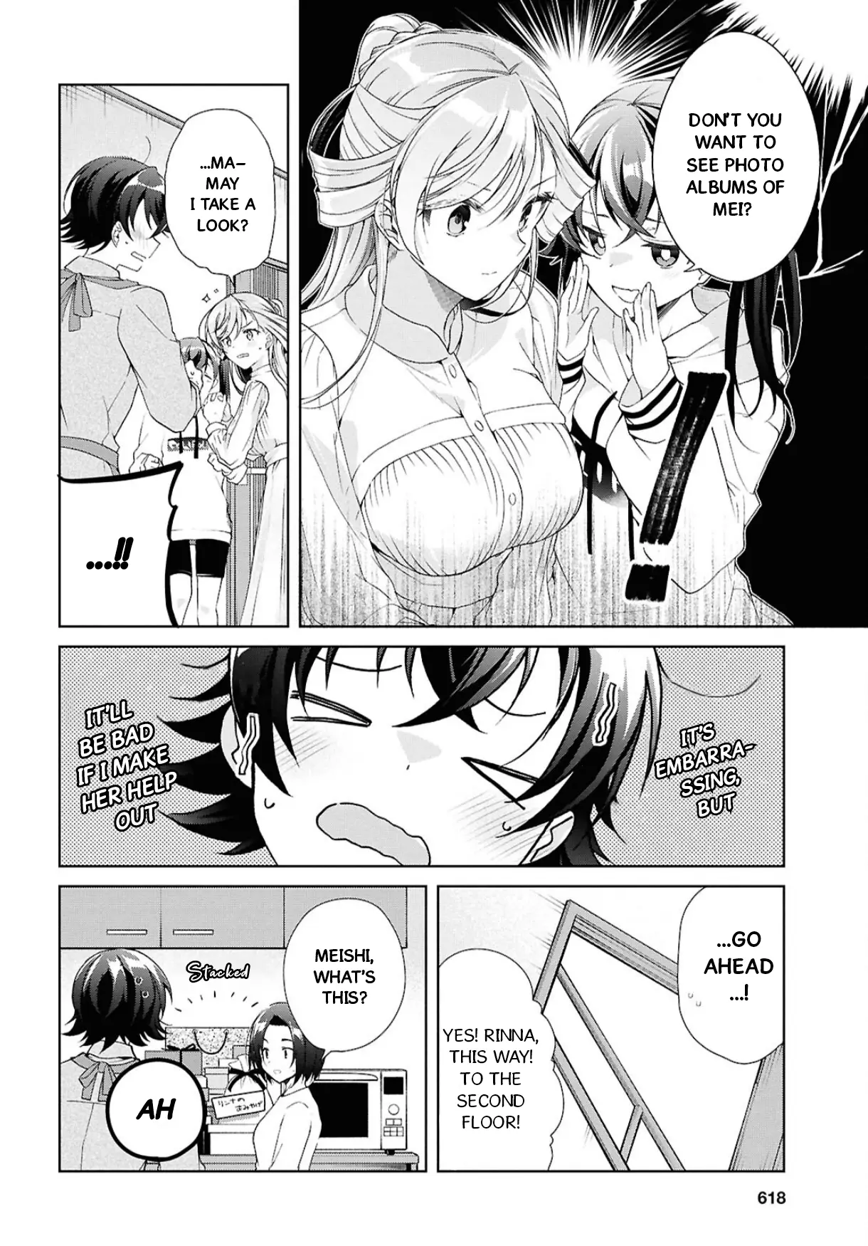 Isshiki-San Wa Koi Wo Shiritai. - Vol.7 Chapter 39: Isshiki Rinna Is Nervous.