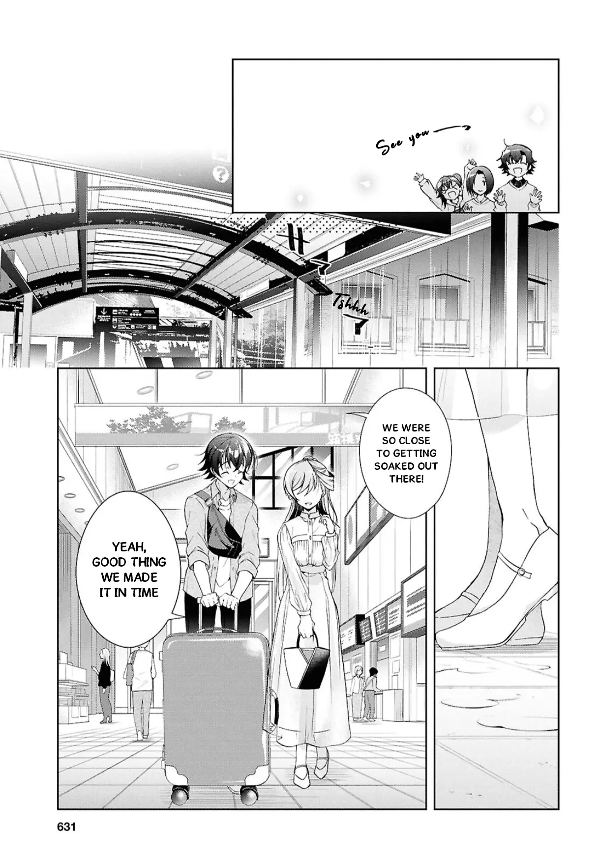 Isshiki-San Wa Koi Wo Shiritai. - Vol.7 Chapter 39: Isshiki Rinna Is Nervous.