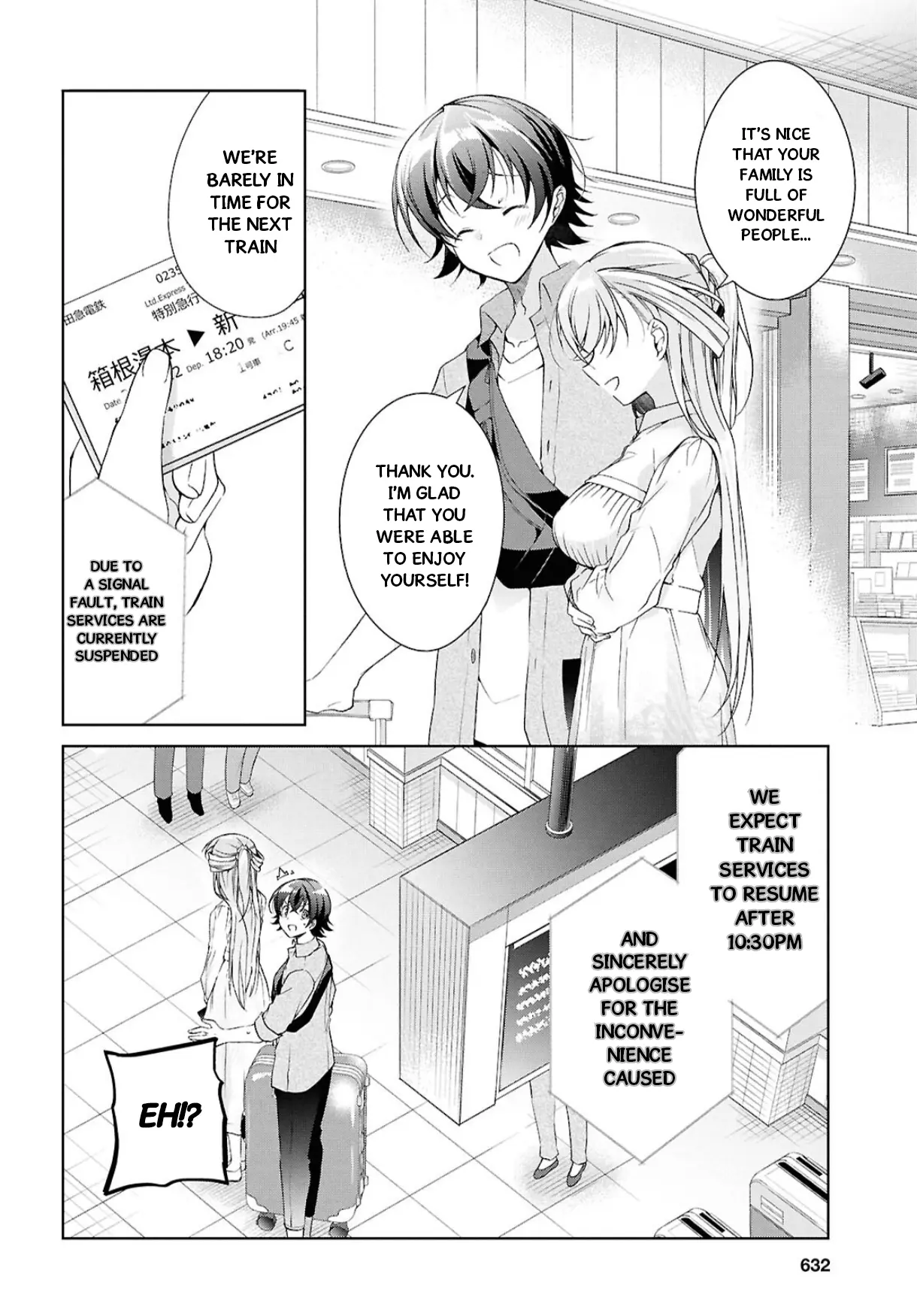 Isshiki-San Wa Koi Wo Shiritai. - Vol.7 Chapter 39: Isshiki Rinna Is Nervous.