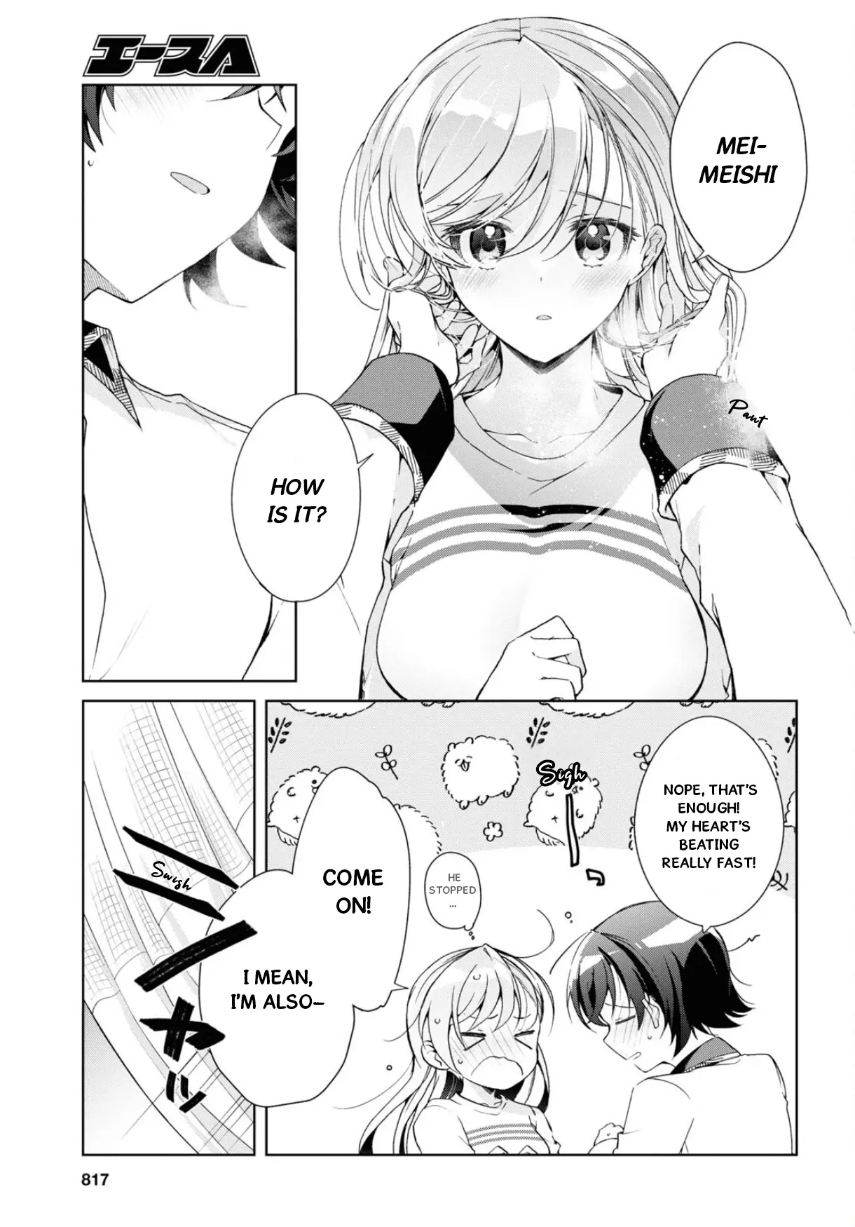 Isshiki-San Wa Koi Wo Shiritai. - Vol.7 Chapter 37: Isshiki Rinna Loses Her Composure.