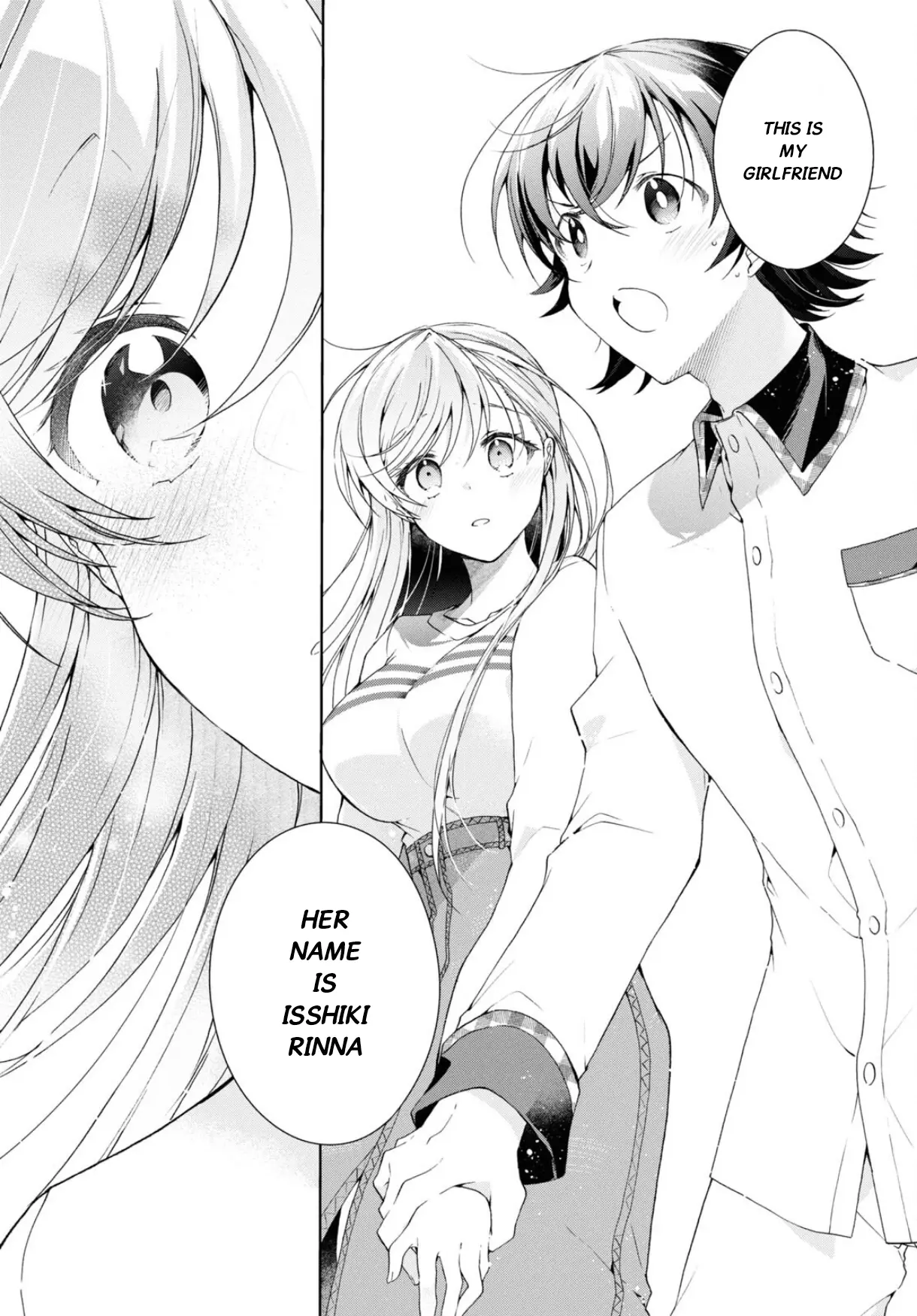 Isshiki-San Wa Koi Wo Shiritai. - Vol.7 Chapter 37: Isshiki Rinna Loses Her Composure.