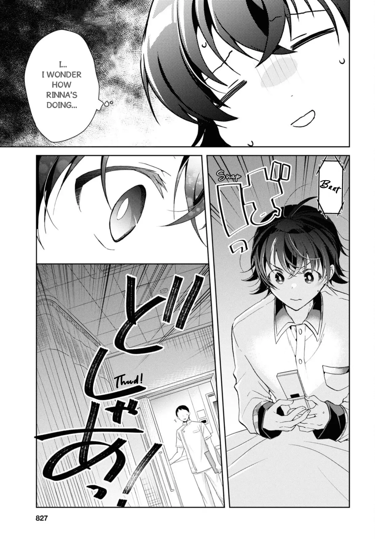 Isshiki-San Wa Koi Wo Shiritai. - Vol.7 Chapter 37: Isshiki Rinna Loses Her Composure.