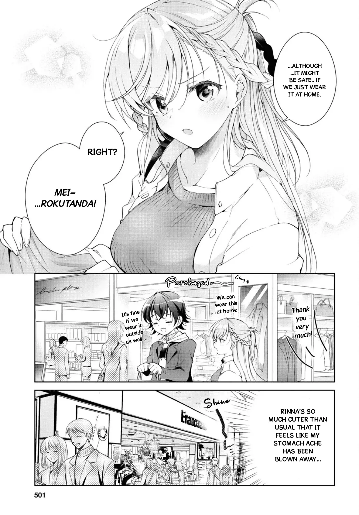 Isshiki-San Wa Koi Wo Shiritai. - Vol.7 Chapter 36: Rokutanda Meishi Perseveres.