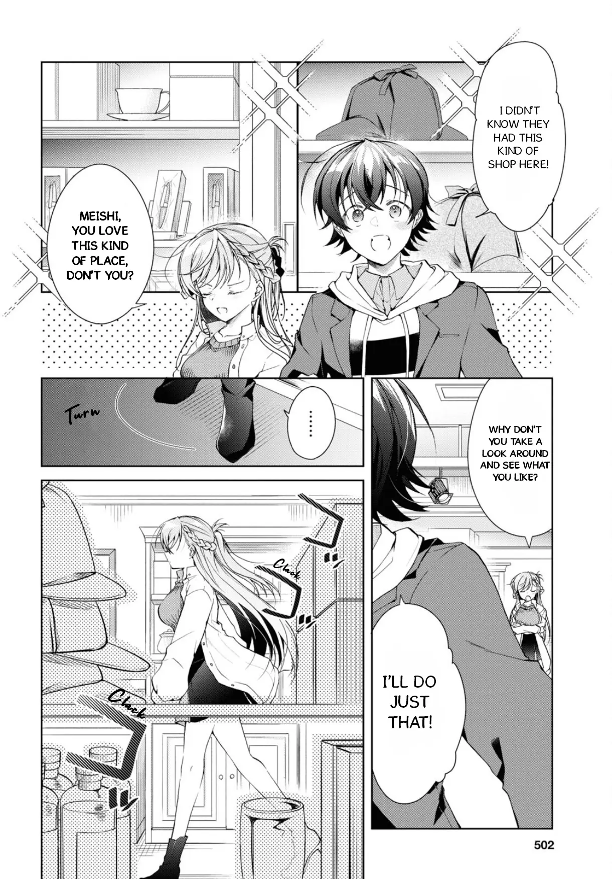 Isshiki-San Wa Koi Wo Shiritai. - Vol.7 Chapter 36: Rokutanda Meishi Perseveres.