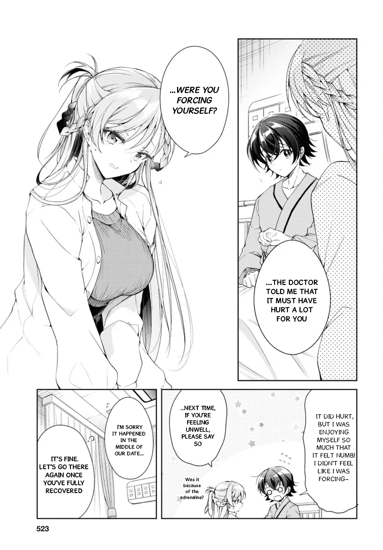 Isshiki-San Wa Koi Wo Shiritai. - Vol.7 Chapter 36: Rokutanda Meishi Perseveres.