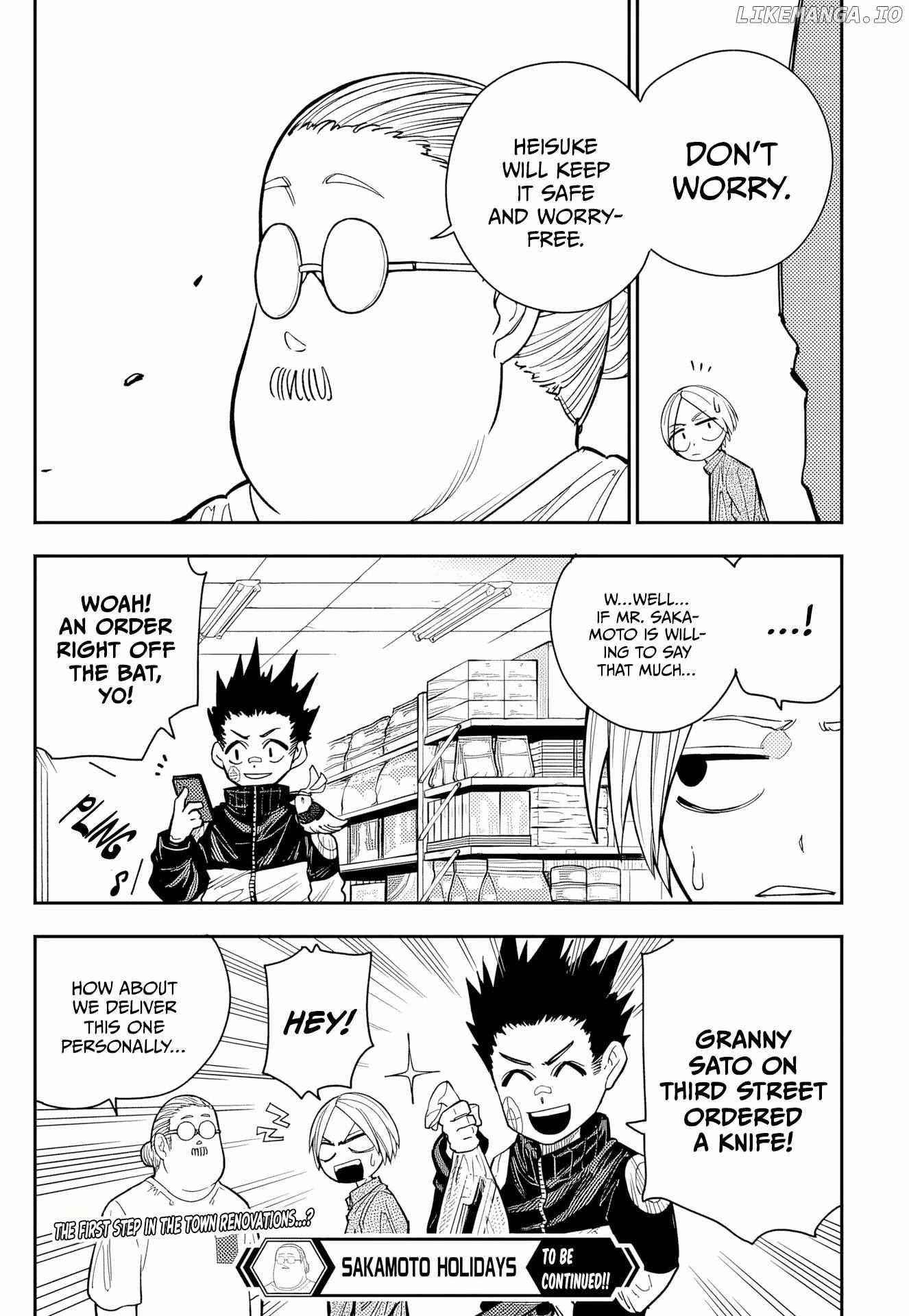 Sakamoto Holidays - Chapter 2