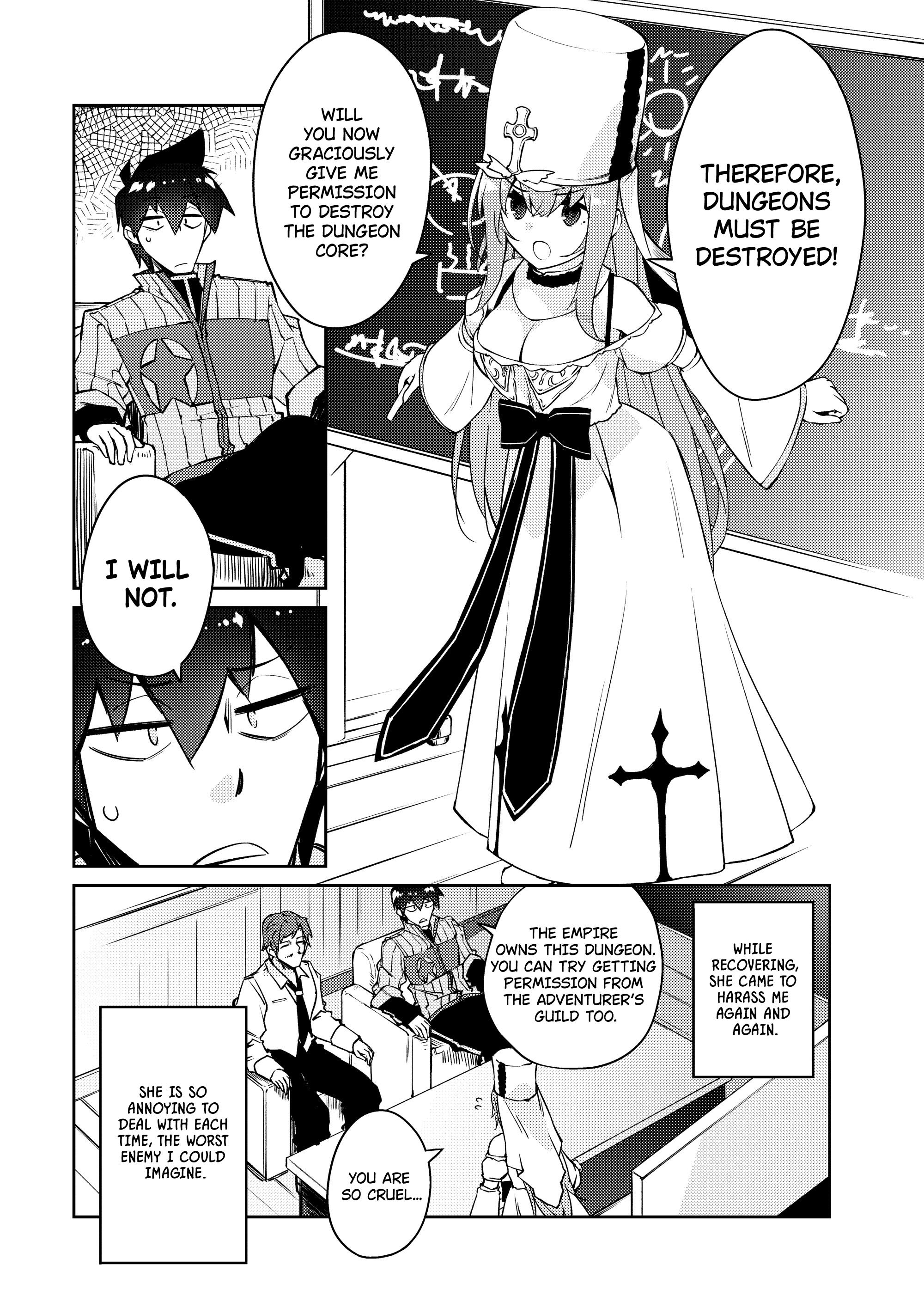 Lazy Dungeon Master - Chapter 48: The Saintess Vs Dungeon