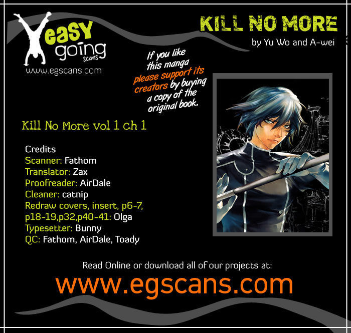 Kill No More - Vol.1 Chapter 1