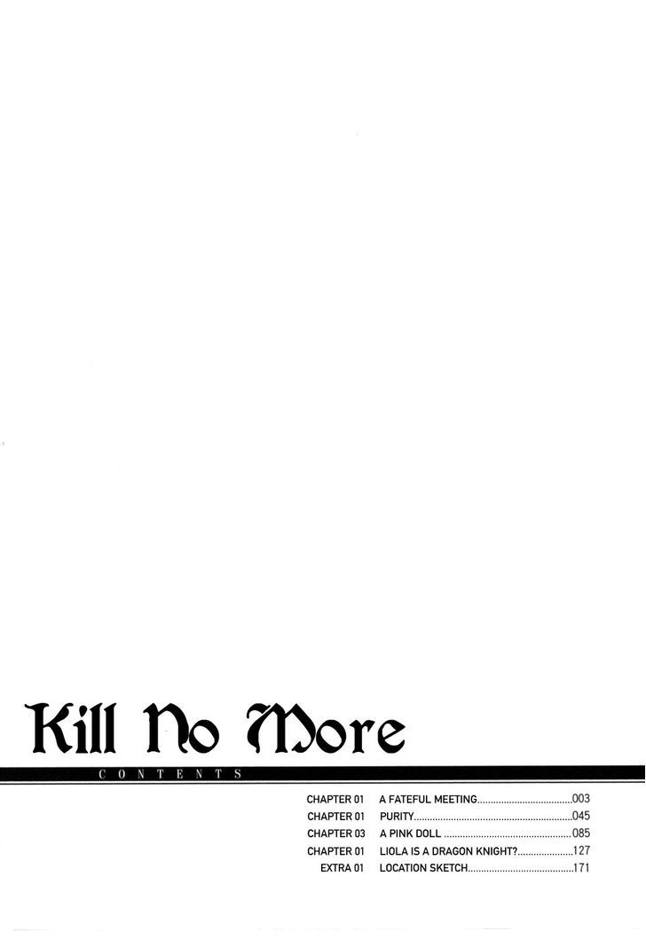 Kill No More - Vol.1 Chapter 1