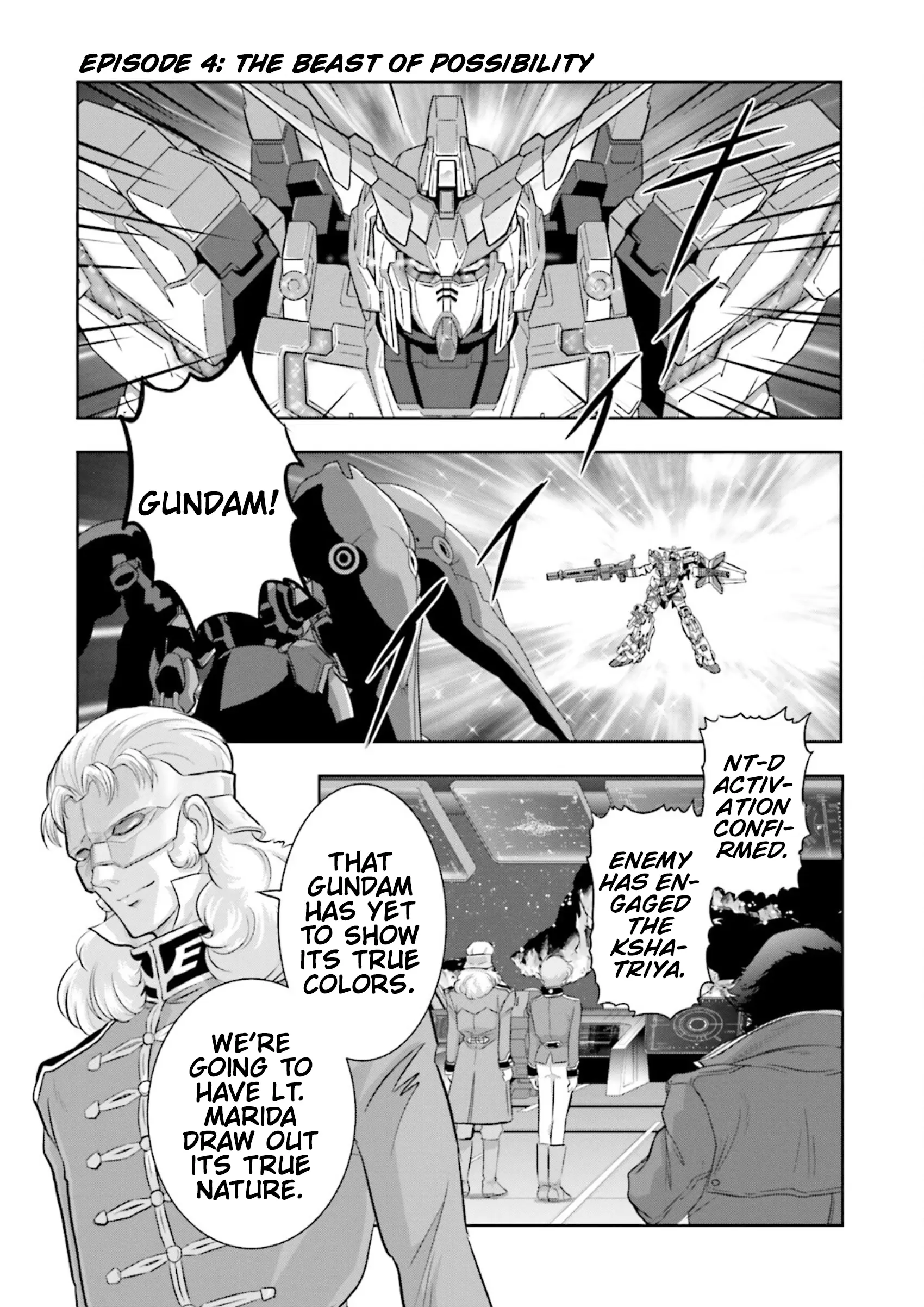 Gundam Exa Vs - Vol.1 Chapter 4: Episode 4: The Beast Of Possibility