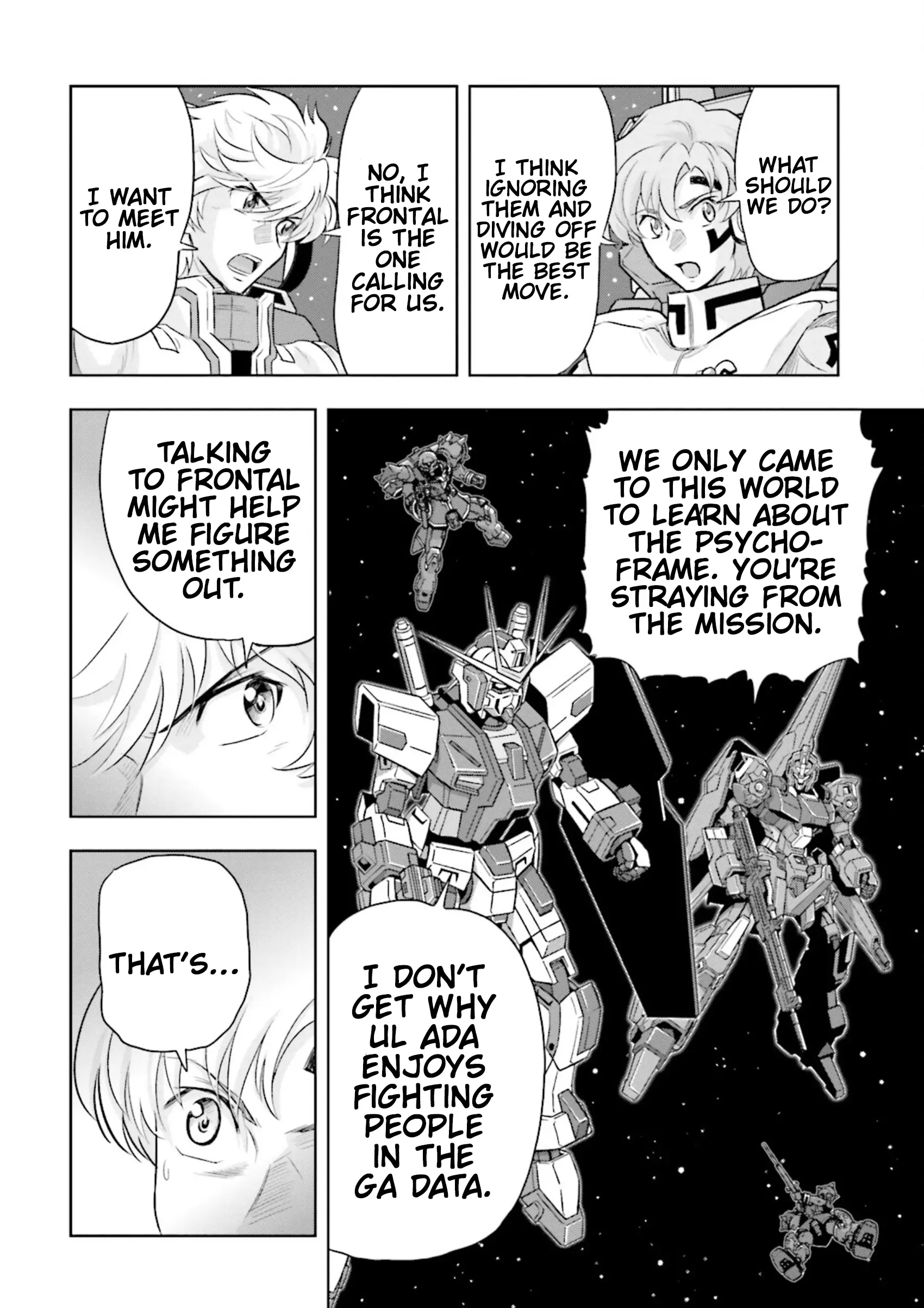 Gundam Exa Vs - Vol.1 Chapter 4: Episode 4: The Beast Of Possibility