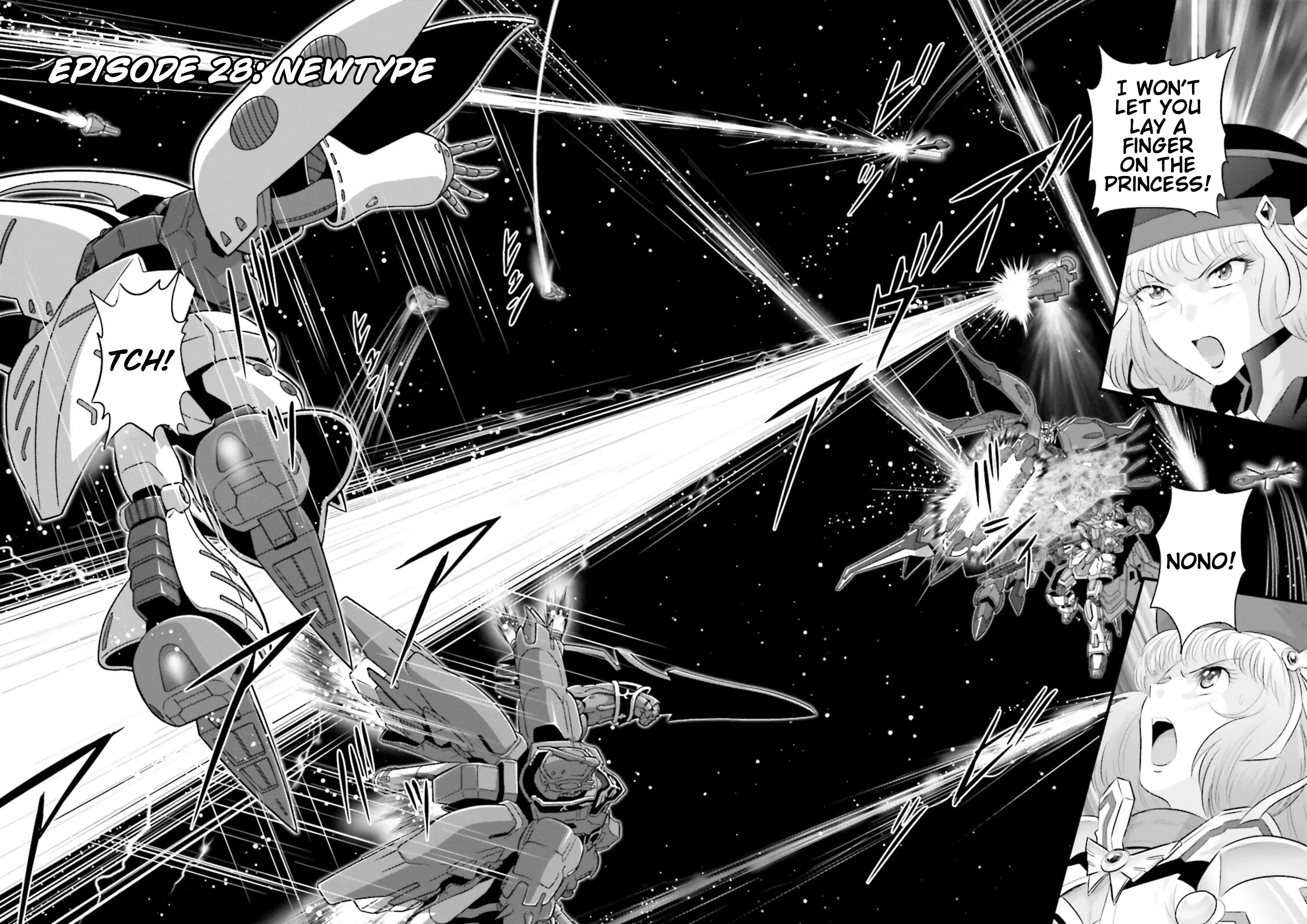 Gundam Exa Vs - Vol.6 Chapter 28: Episode 28: Newtype