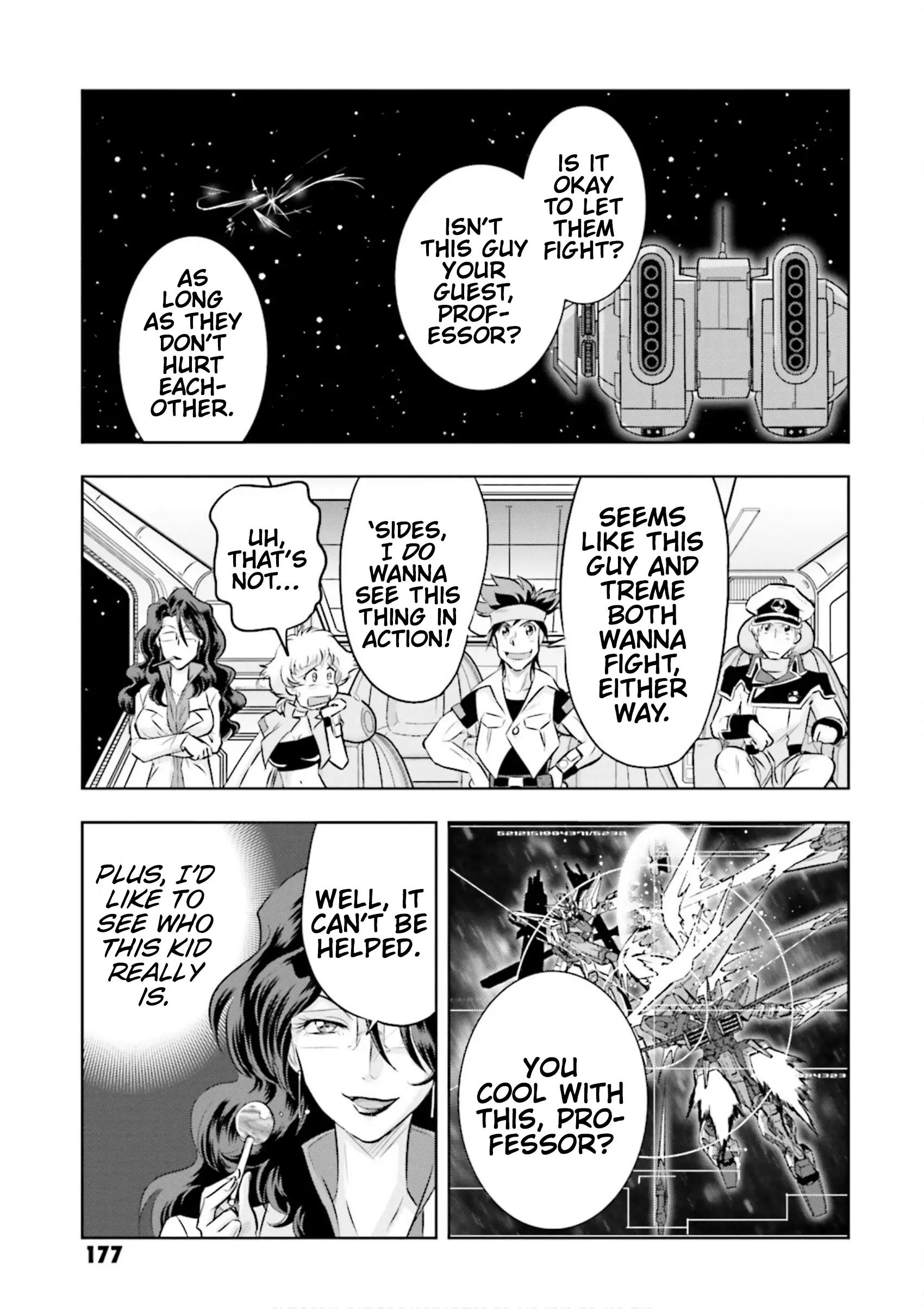 Gundam Exa Vs - Vol.2 Chapter 9: Episode 9: Blue Frame D