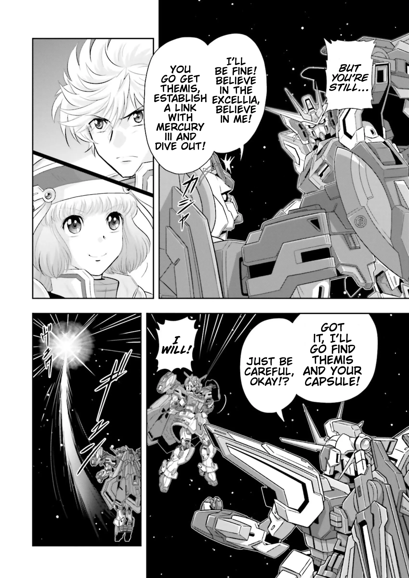 Gundam Exa Vs - Vol.6 Chapter 24: Episode 24: Sthesia Does Her Best