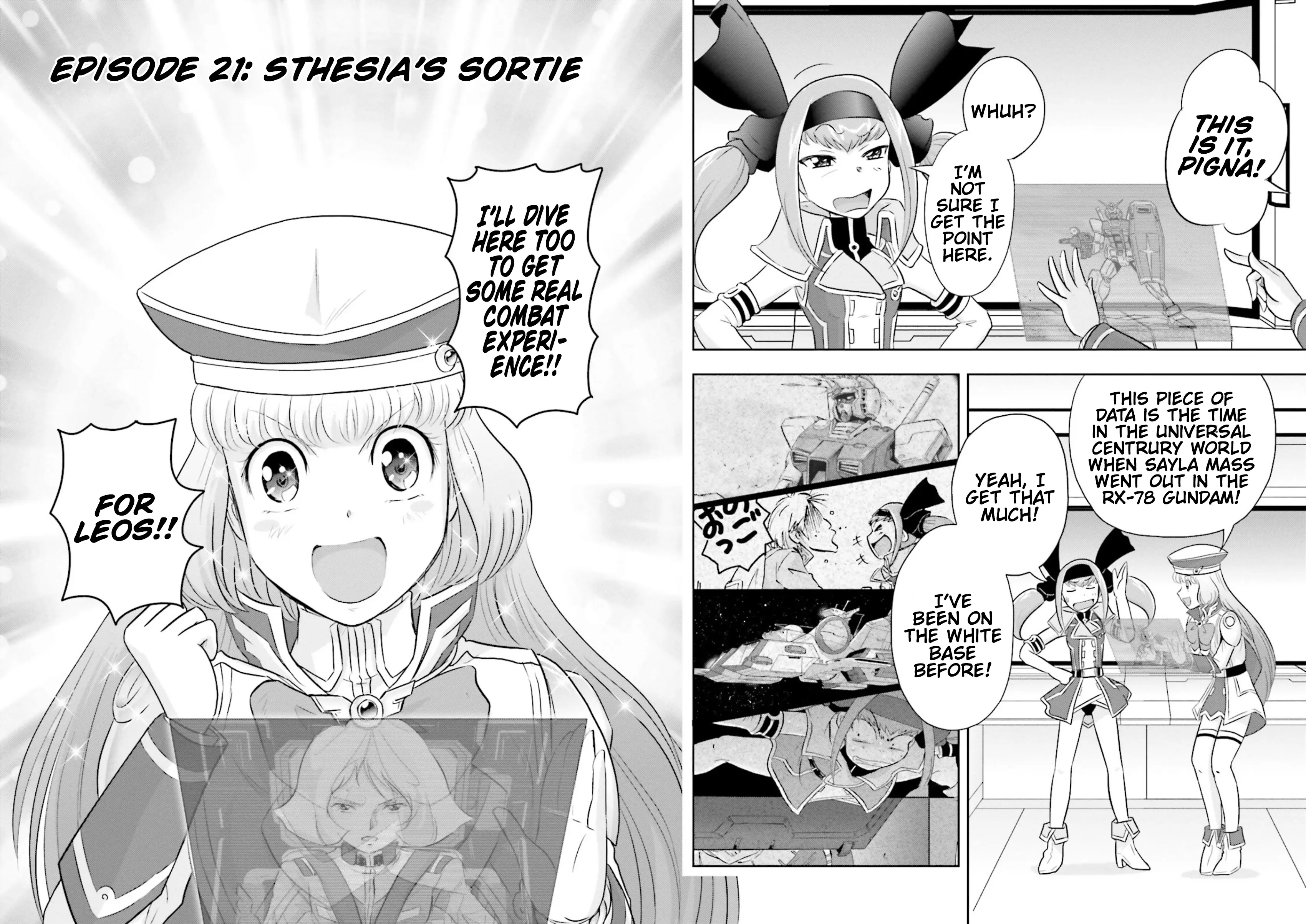 Gundam Exa Vs - Vol.5 Chapter 21: Episode 21: Sthesia's Sortie