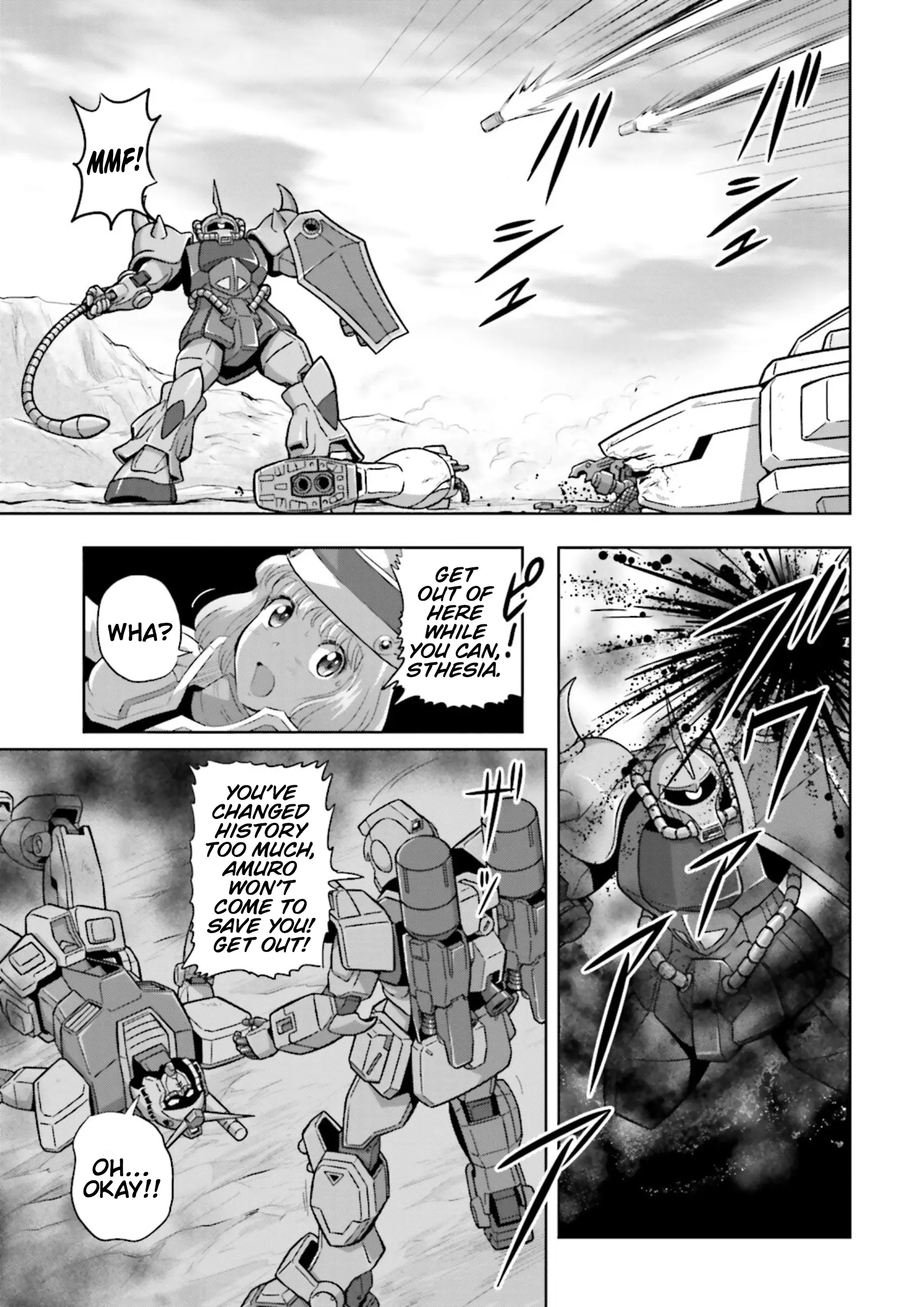 Gundam Exa Vs - Vol.5 Chapter 21: Episode 21: Sthesia's Sortie