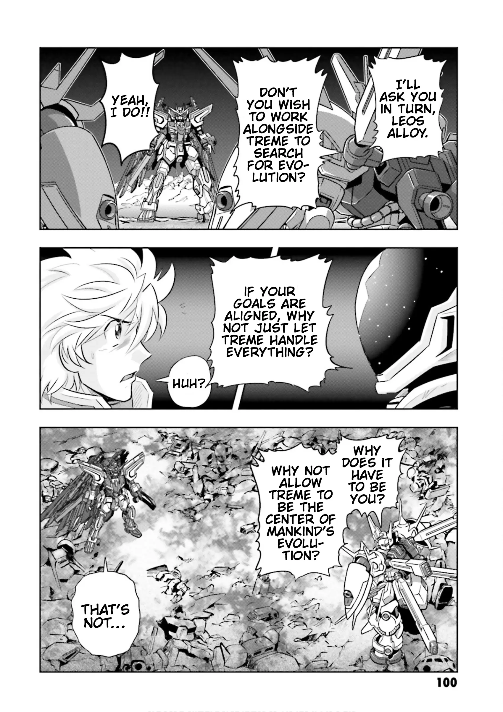 Gundam Exa Vs - Vol.5 Chapter 21: Episode 21: Sthesia's Sortie